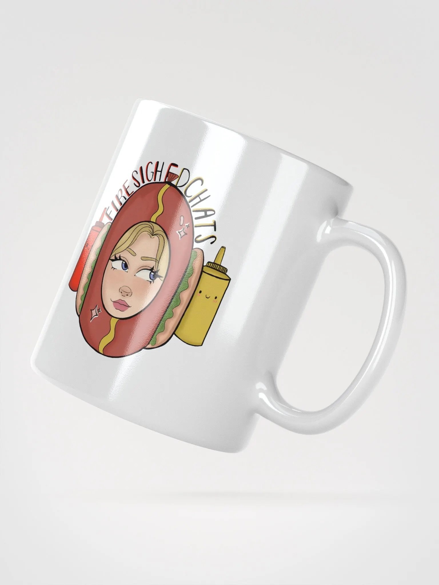 Hot Dog Girl Mug product image (3)