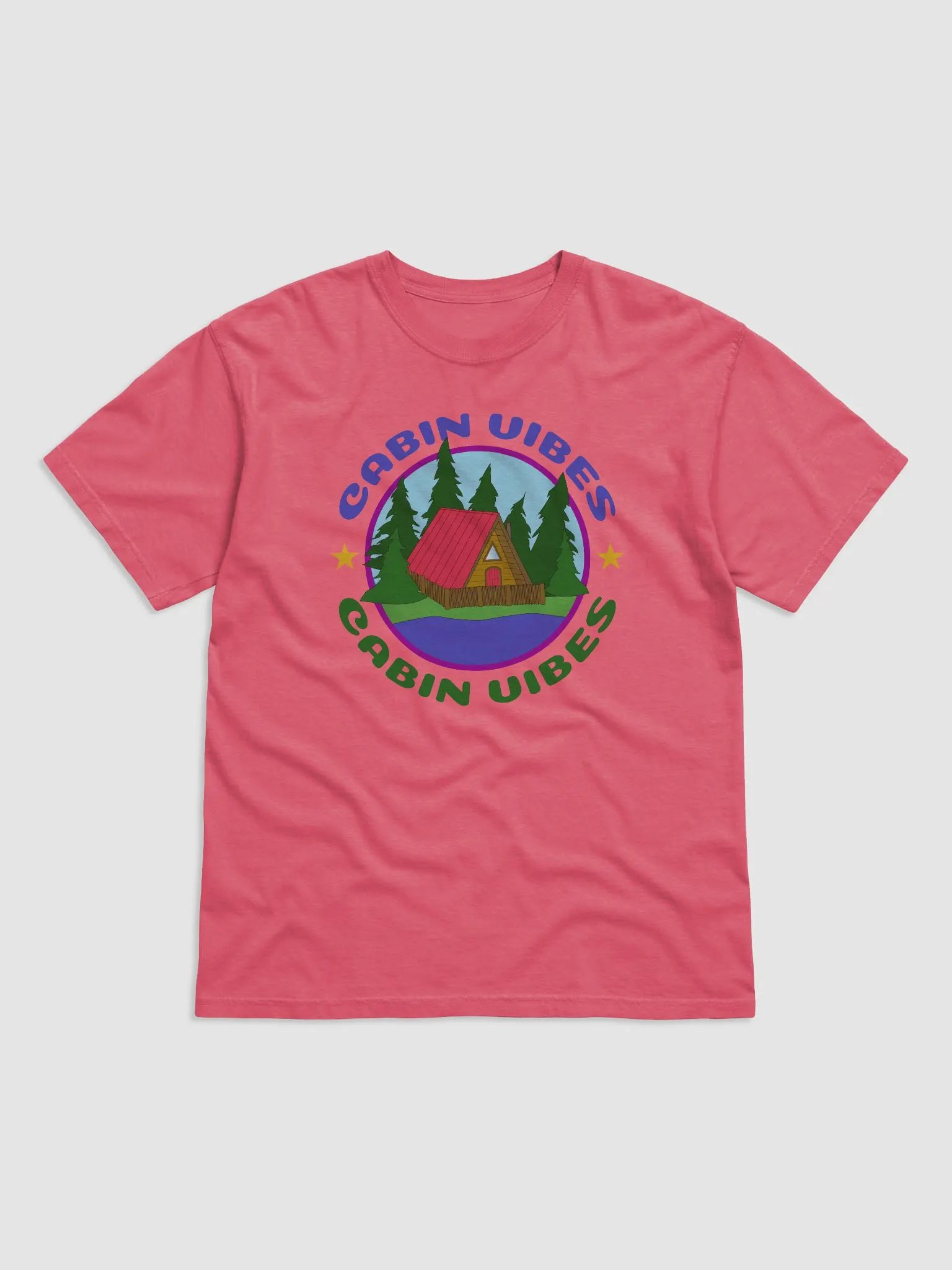 Cabin Vibes | Comfort Colors Heavyweight T-Shirt product image (3)