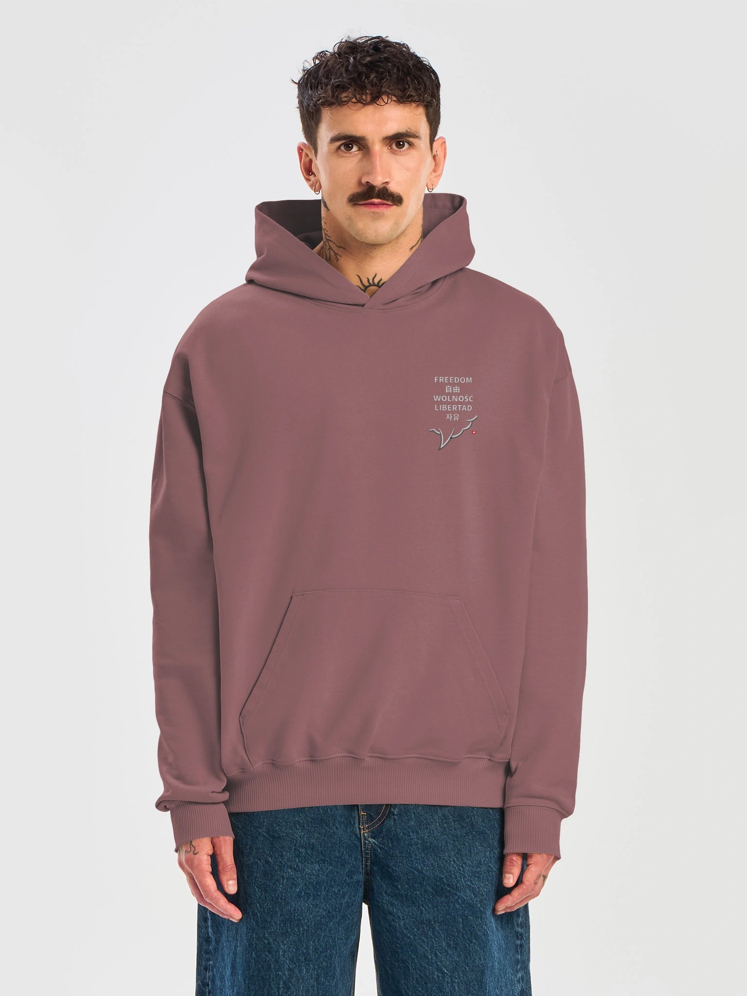 Organic Unisex Hoodie, FREEDOM. Street Style product image (31)
