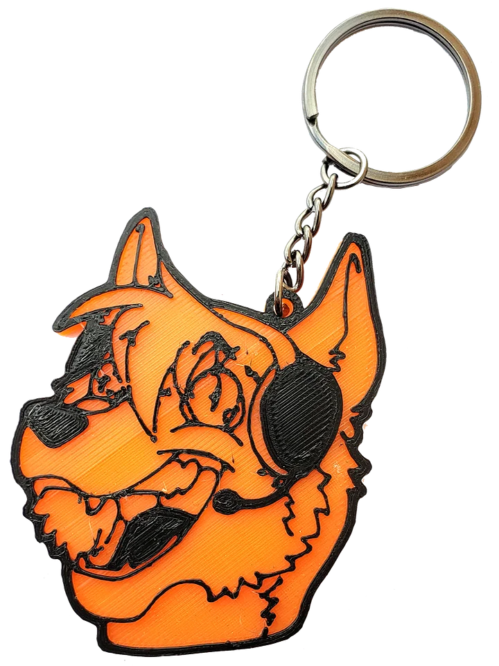 Derp Fox Keychain product image (1)