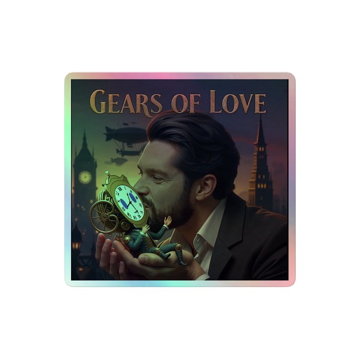 Gears of Love Sticker product image (2)