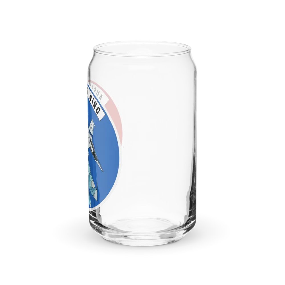 Aussie Air-Wing Wide logo Can-Shaped Glass product image (9)