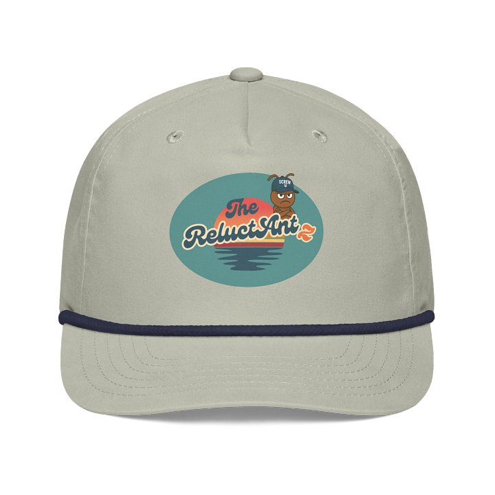 Screw U Hat by The ReluctAntz – Light Gray Golf Rope Cap product image (1)