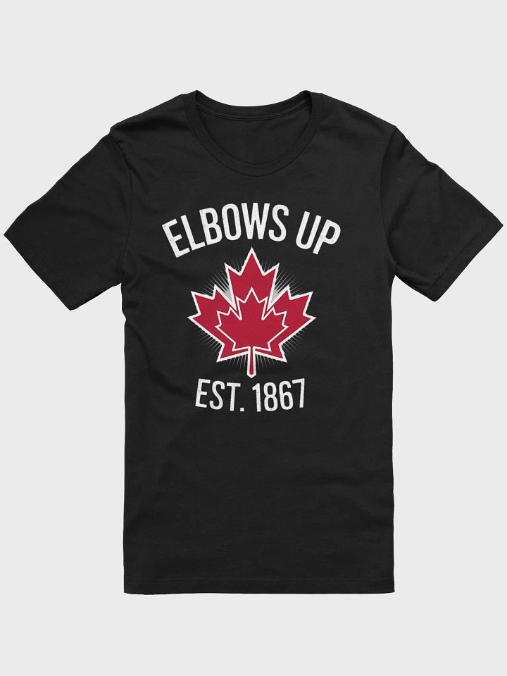 Elbows Up Canada Est. 1867 T-Shirt – Proud Canadian product image (6)