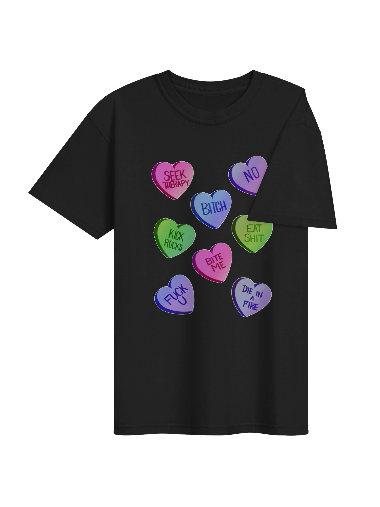 Cunt-versation Hearts || Unisex T-Shirt product image (4)