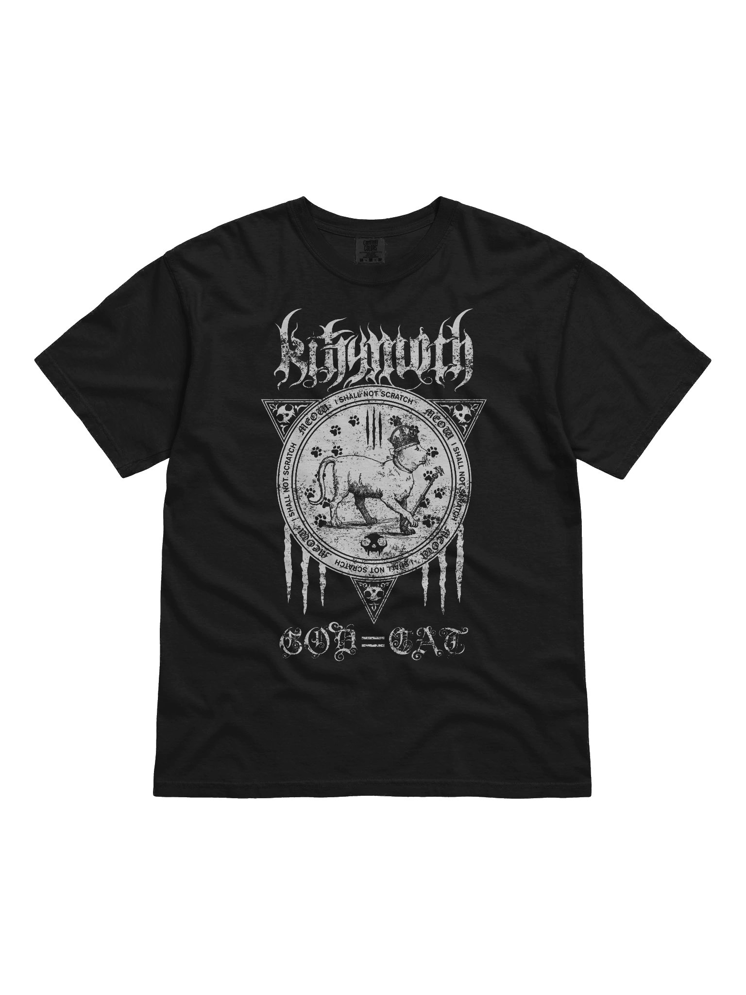 Kittymoth - GOD=CAT - Tee product image (1)