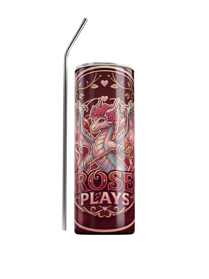 Rose Plays Stainless Steel Tumbler product image (1)