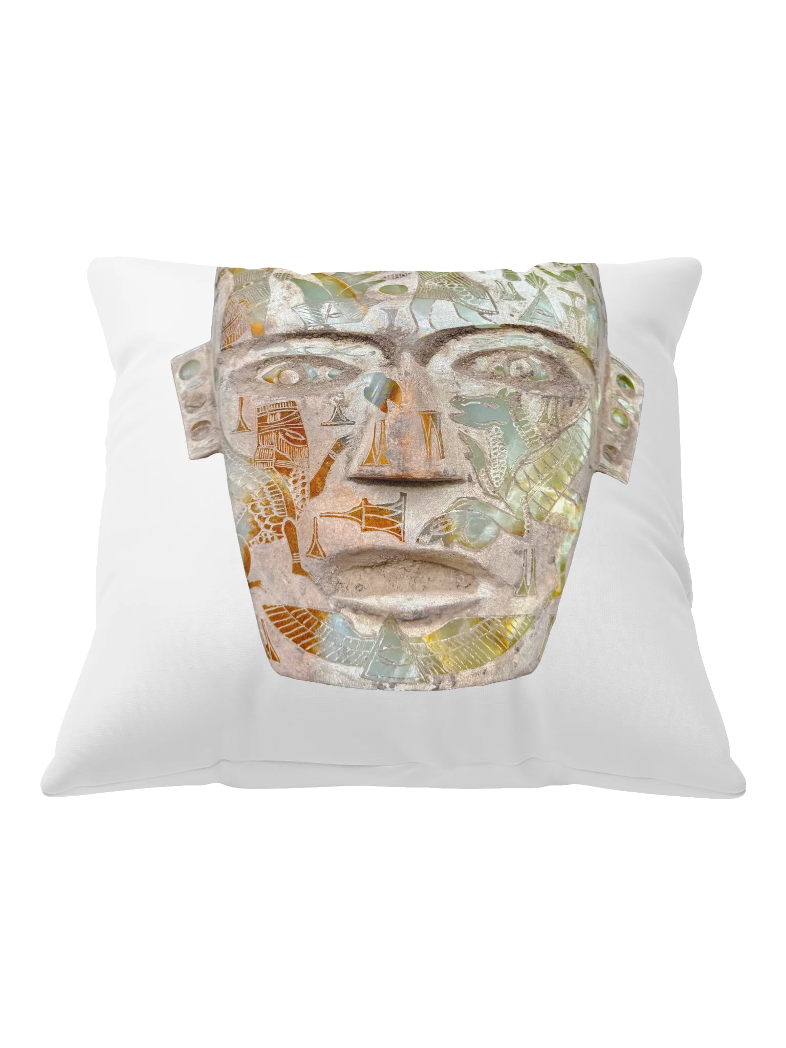 Tula Onyx Mask and Canopic Jar Set Pillow product image (1)