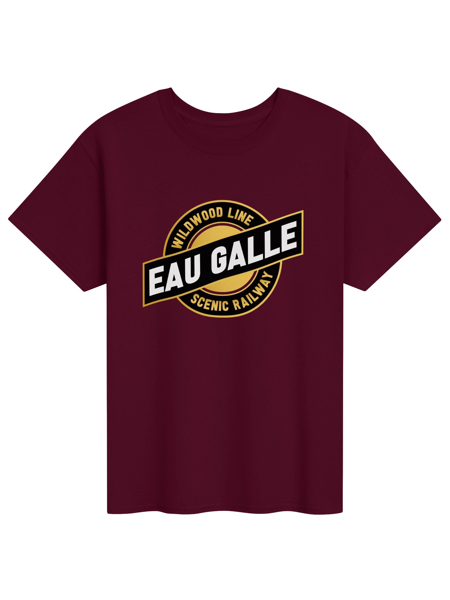 Eau Galle Scenic Railway (slightly smaller logo) Tee product image (1)