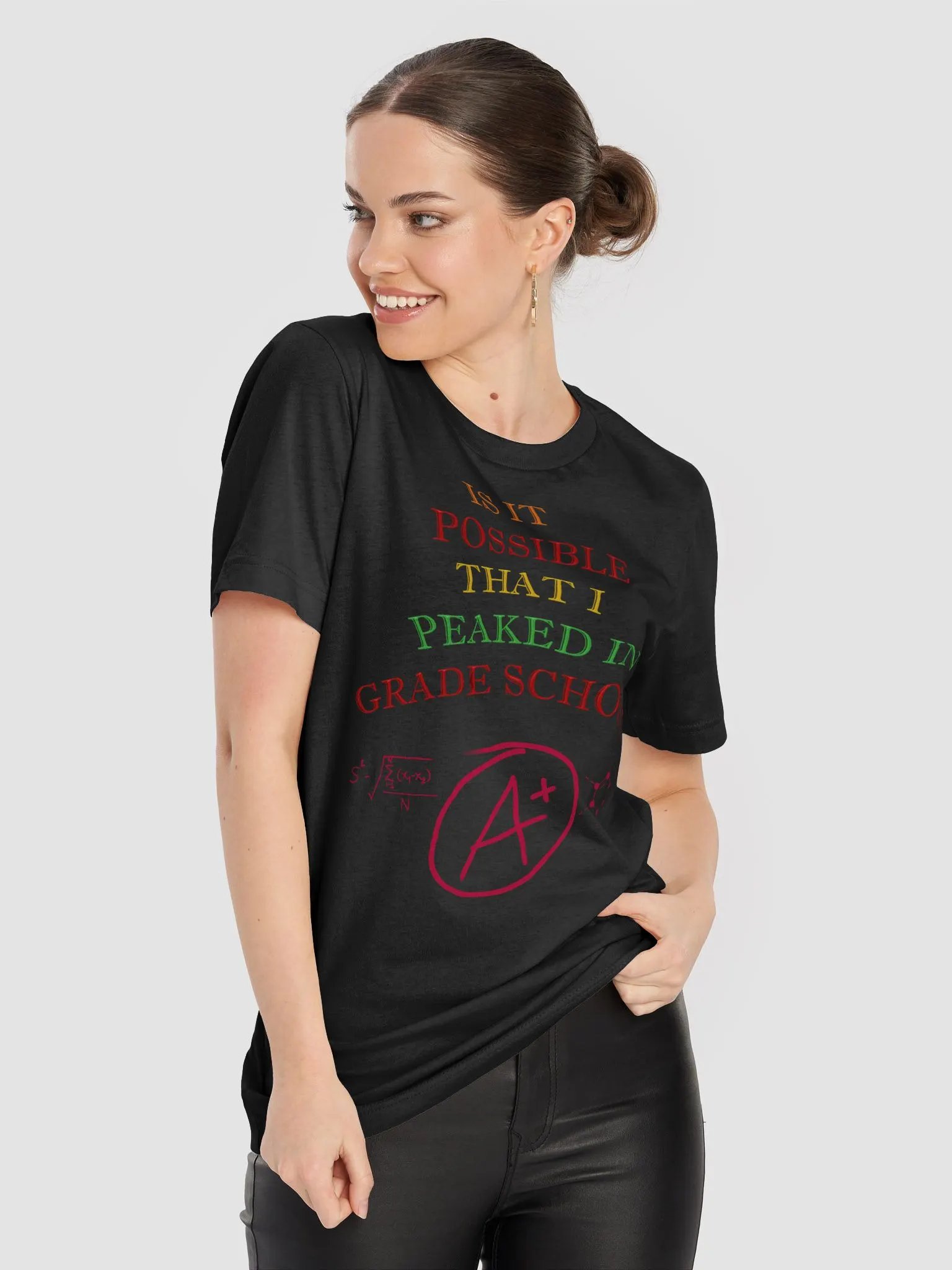 Is It Possible That I Peaked In Grade School? T-shirt product image (32)