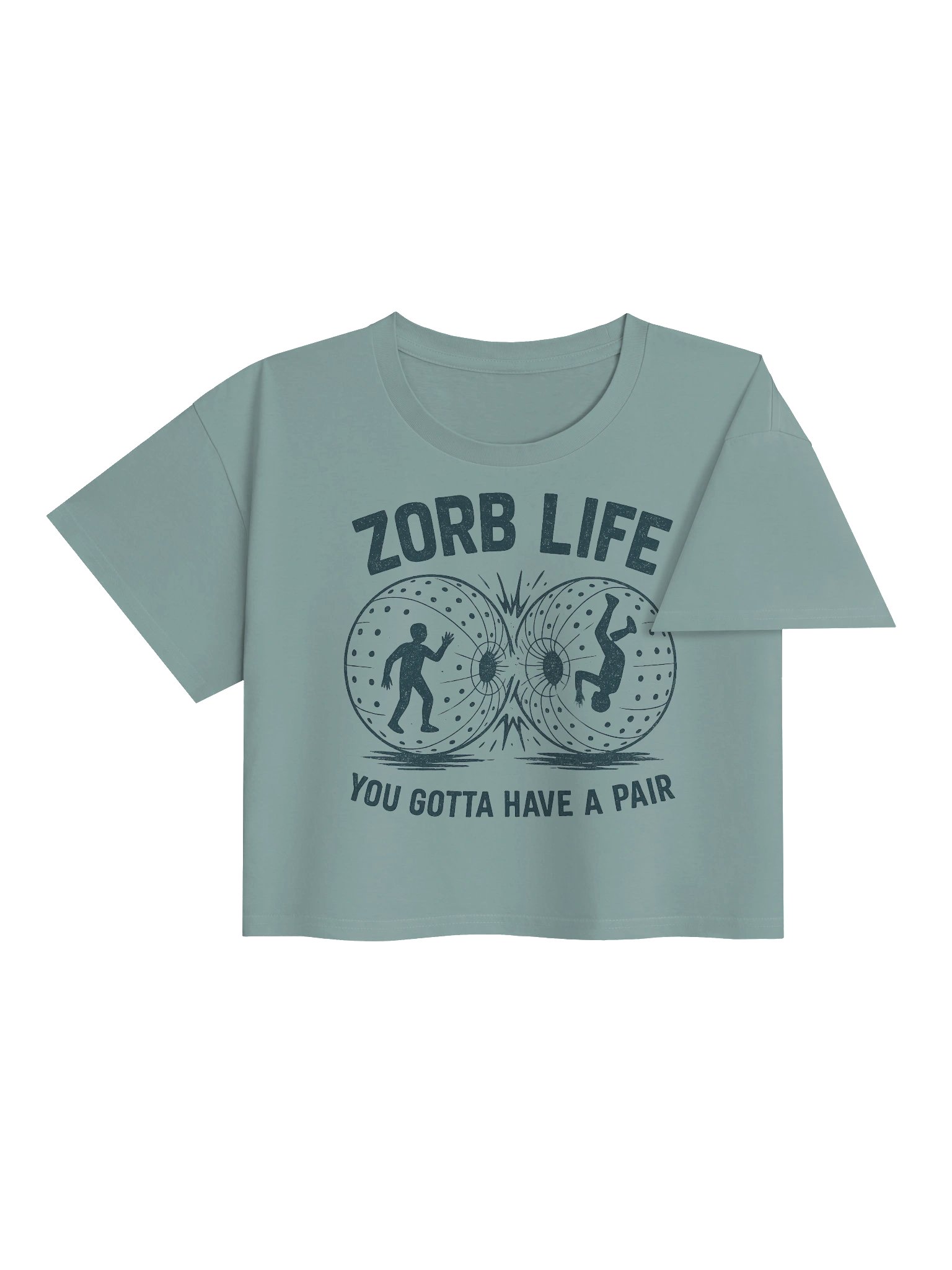 Zorb Life Women's Crop Top product image (28)
