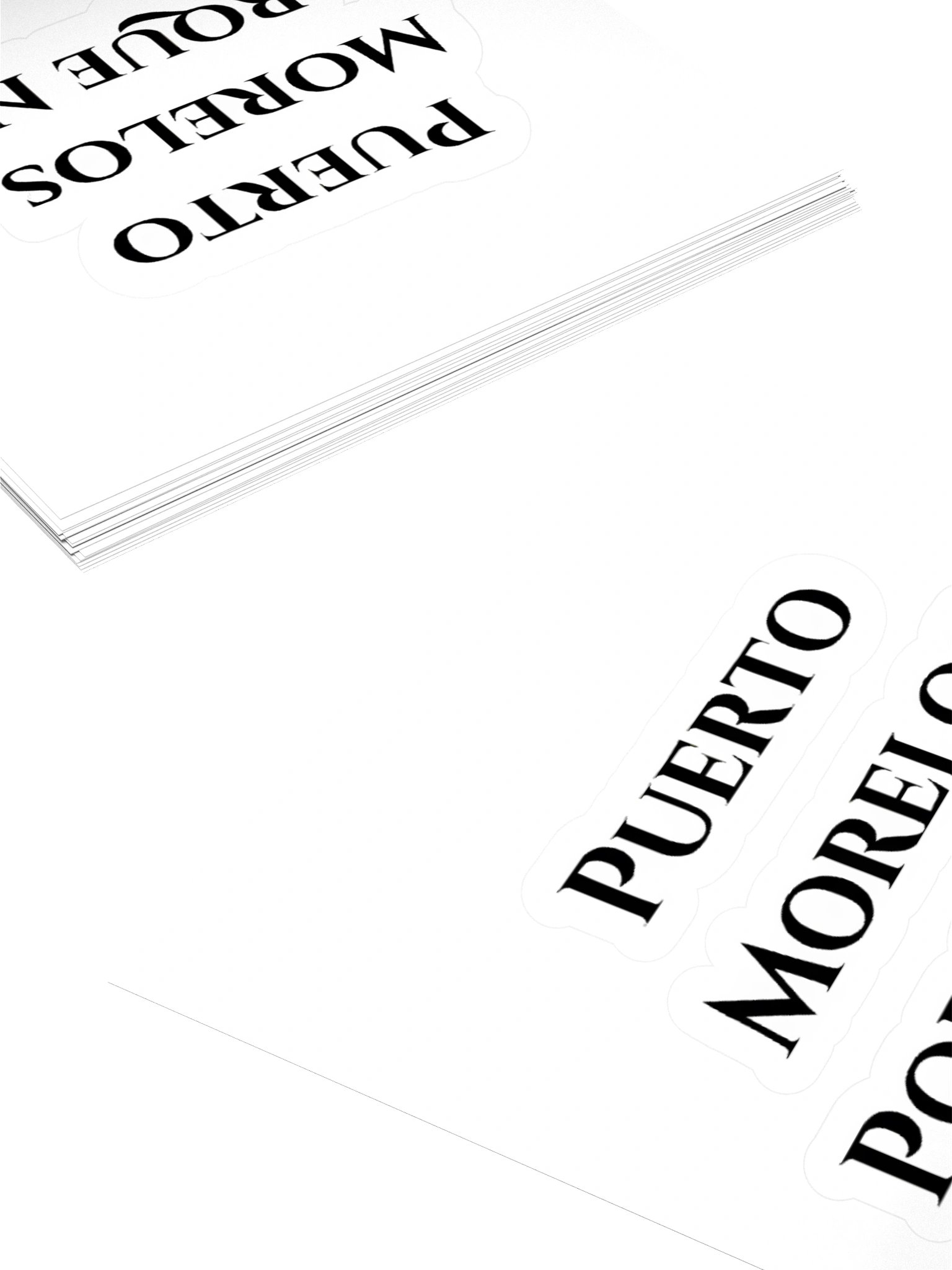 Copy of Pour Decisions Puerto Morelos, Quintana Roo Sticker product image (4)