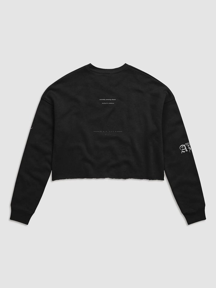 M.G.S Azul Women's Fleece Crop Sweatshirt product image (9)