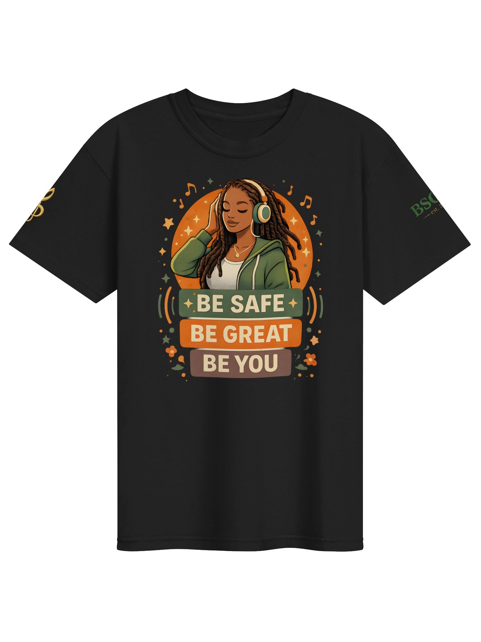Be Safe Be Great Be You™ Music Lover T-Shirt product image (9)
