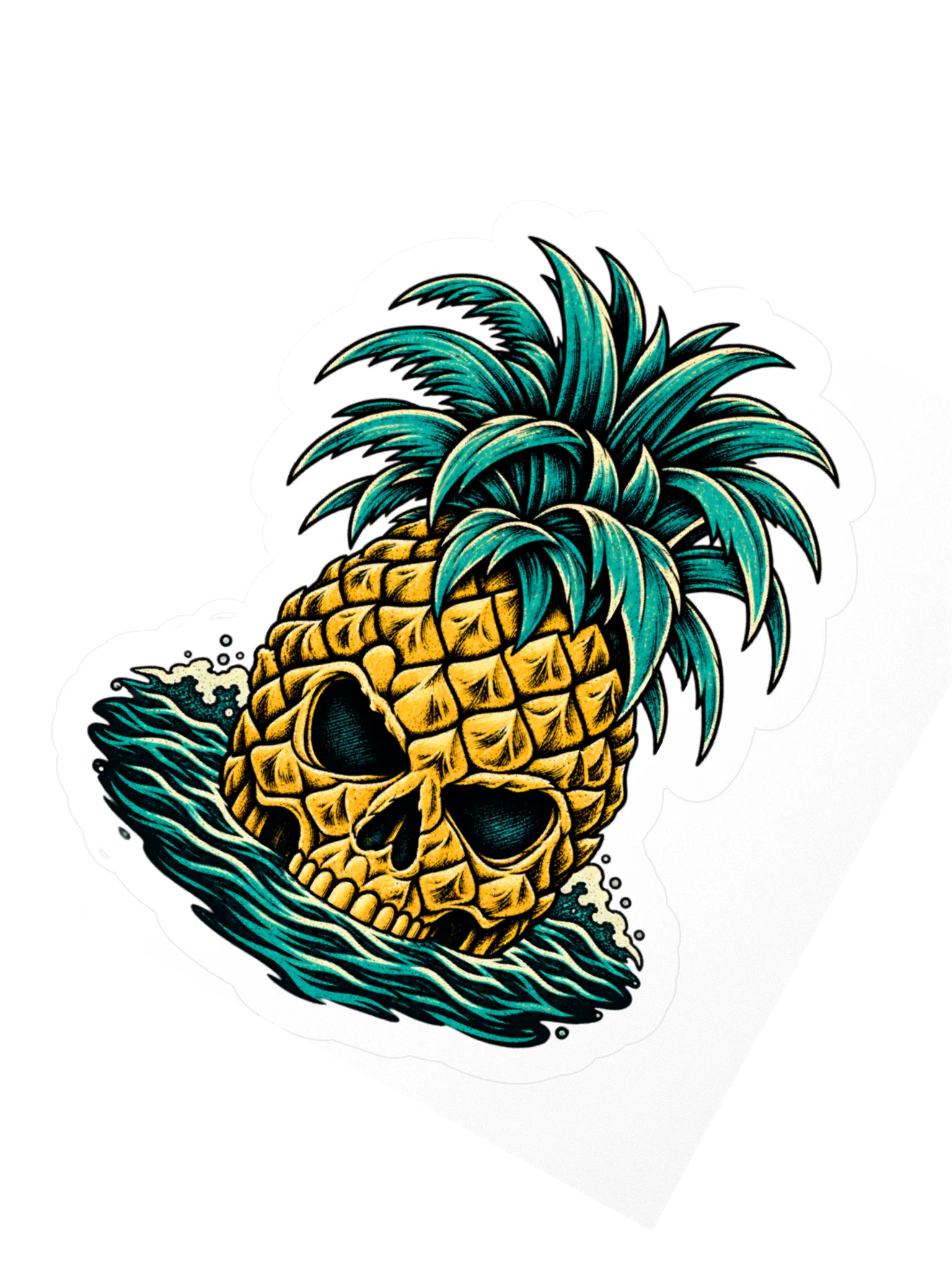 The Castaway Pineapple Sticker product image (5)
