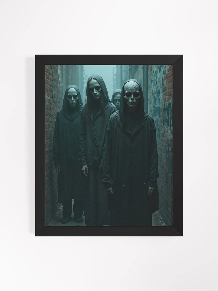 Alleyway Spooks Framed Print product image (1)