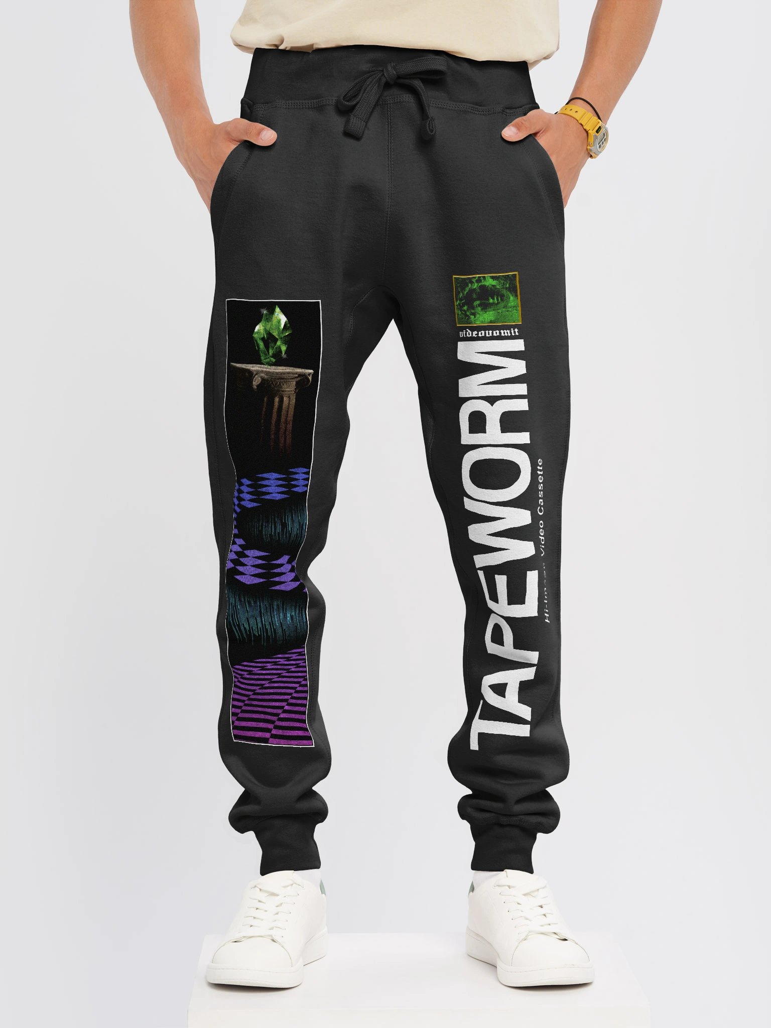 TAPEWORM VHS 1992 joggers product image (1)