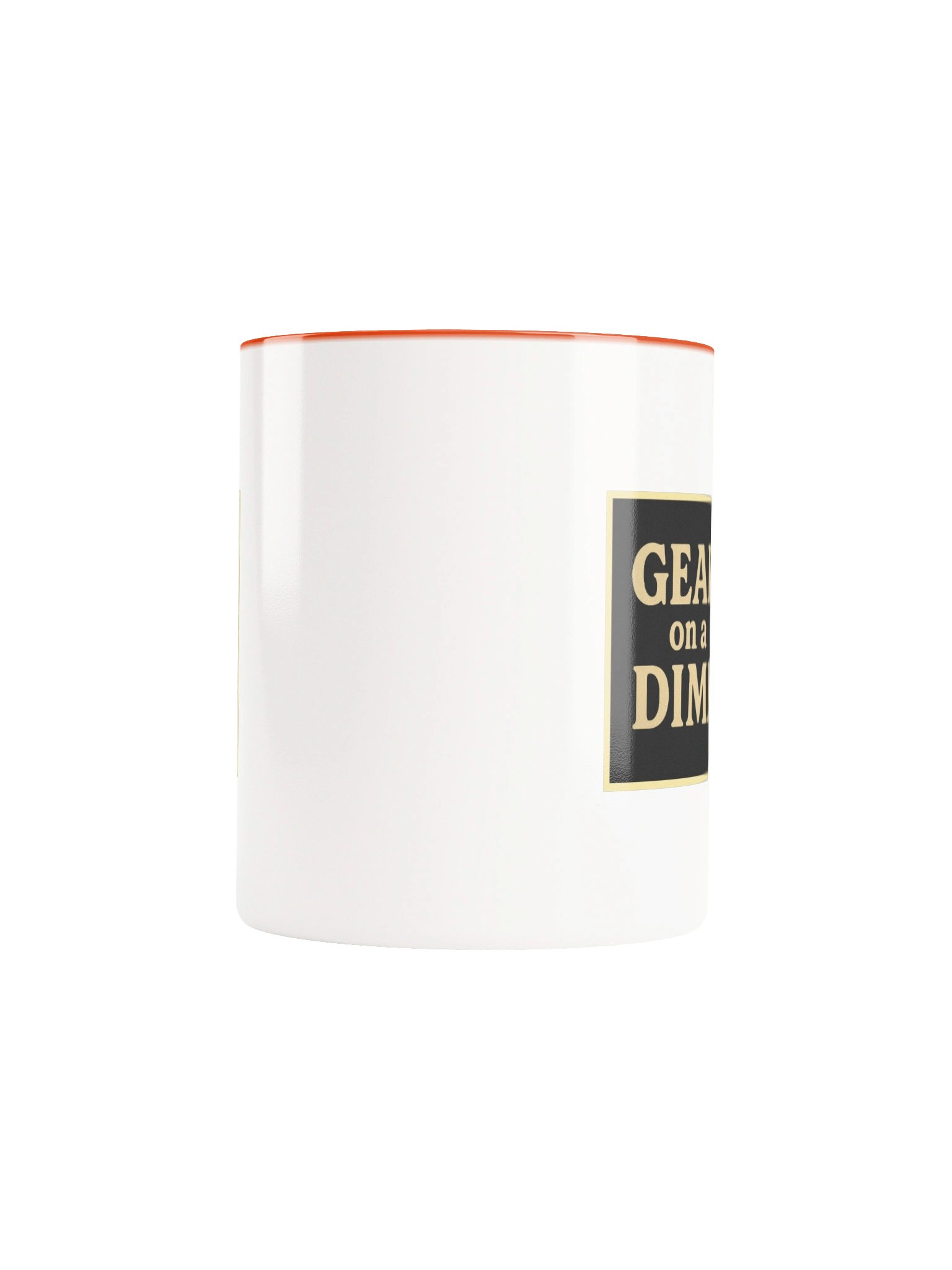 Gear on a Dime Logo Coffee Mug Ceramic Guitarist Mug. product image (5)
