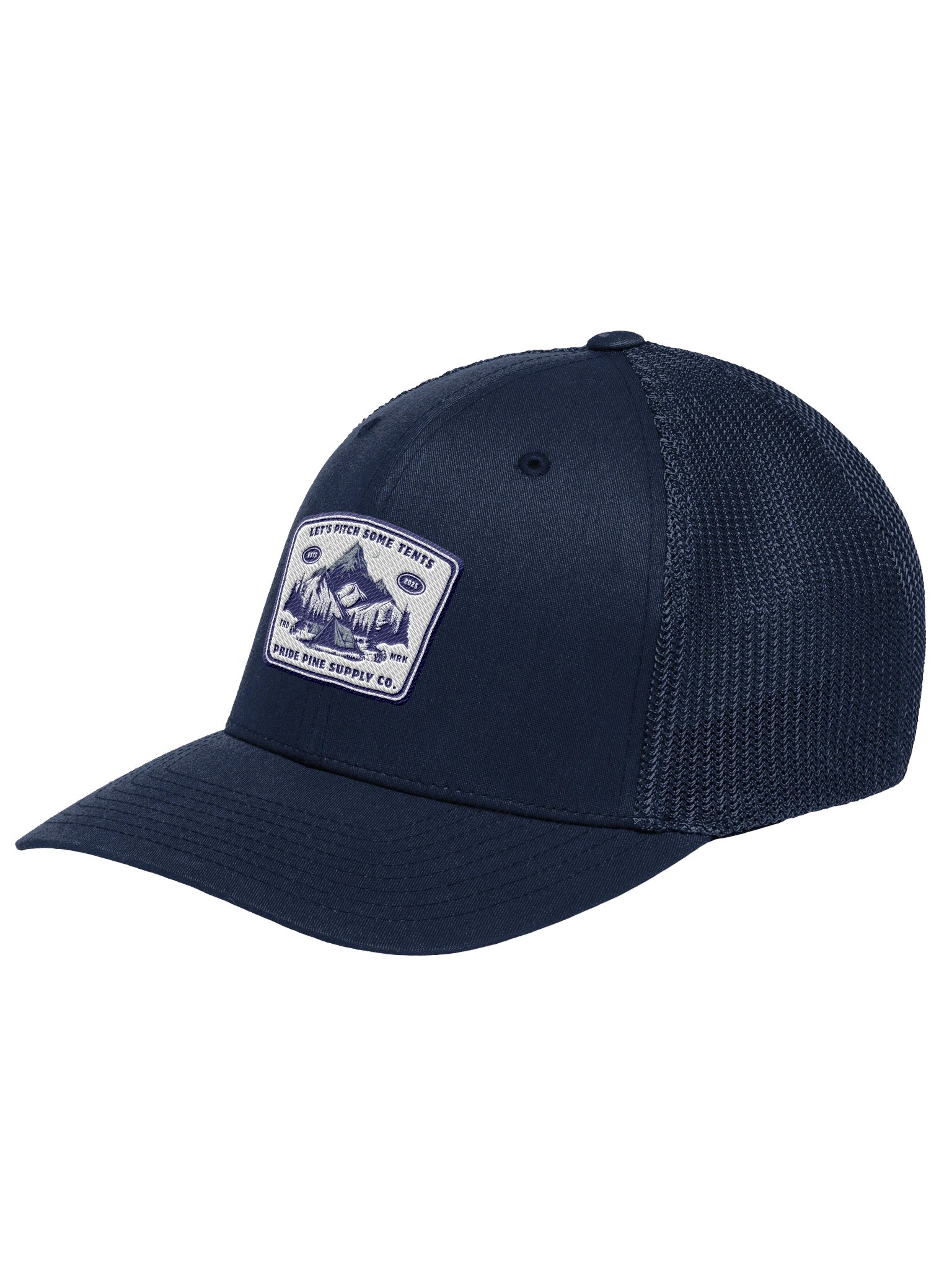 Pitch Some Tents Fitted Mesh Hat product image (6)