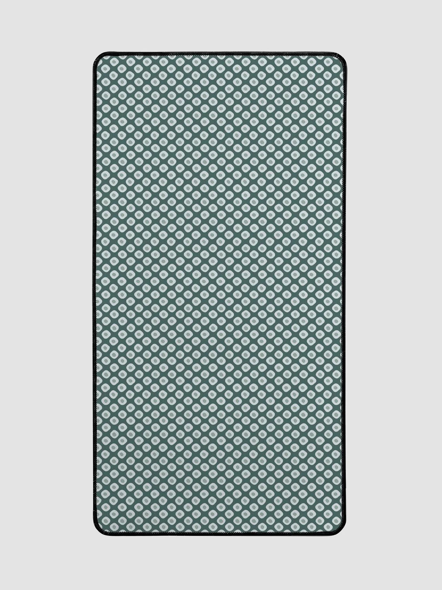 Desk Mat - Japanese Green Kanoko Pattern product image (3)