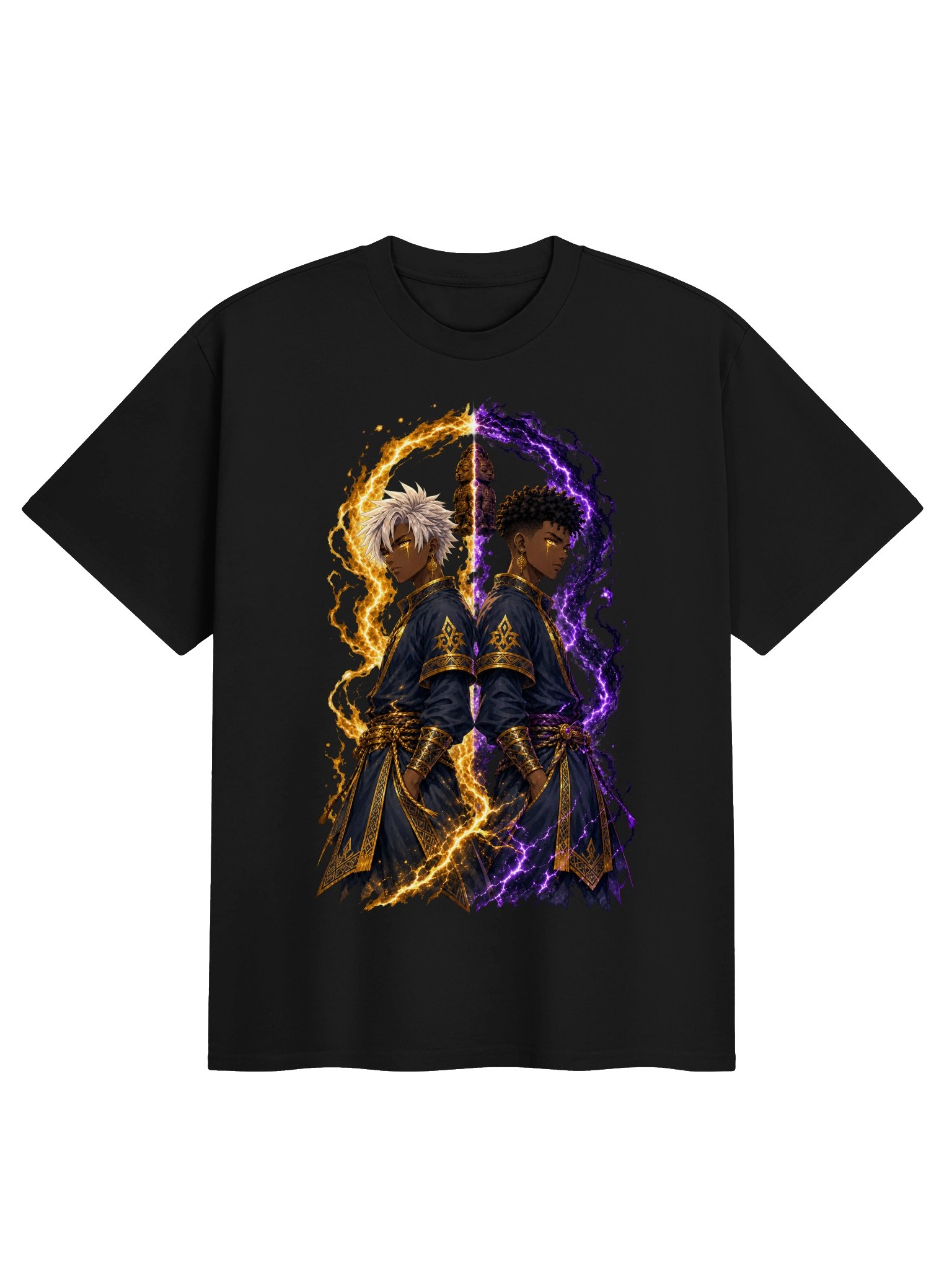 Two Halves, One Power Heavyweight Tee
