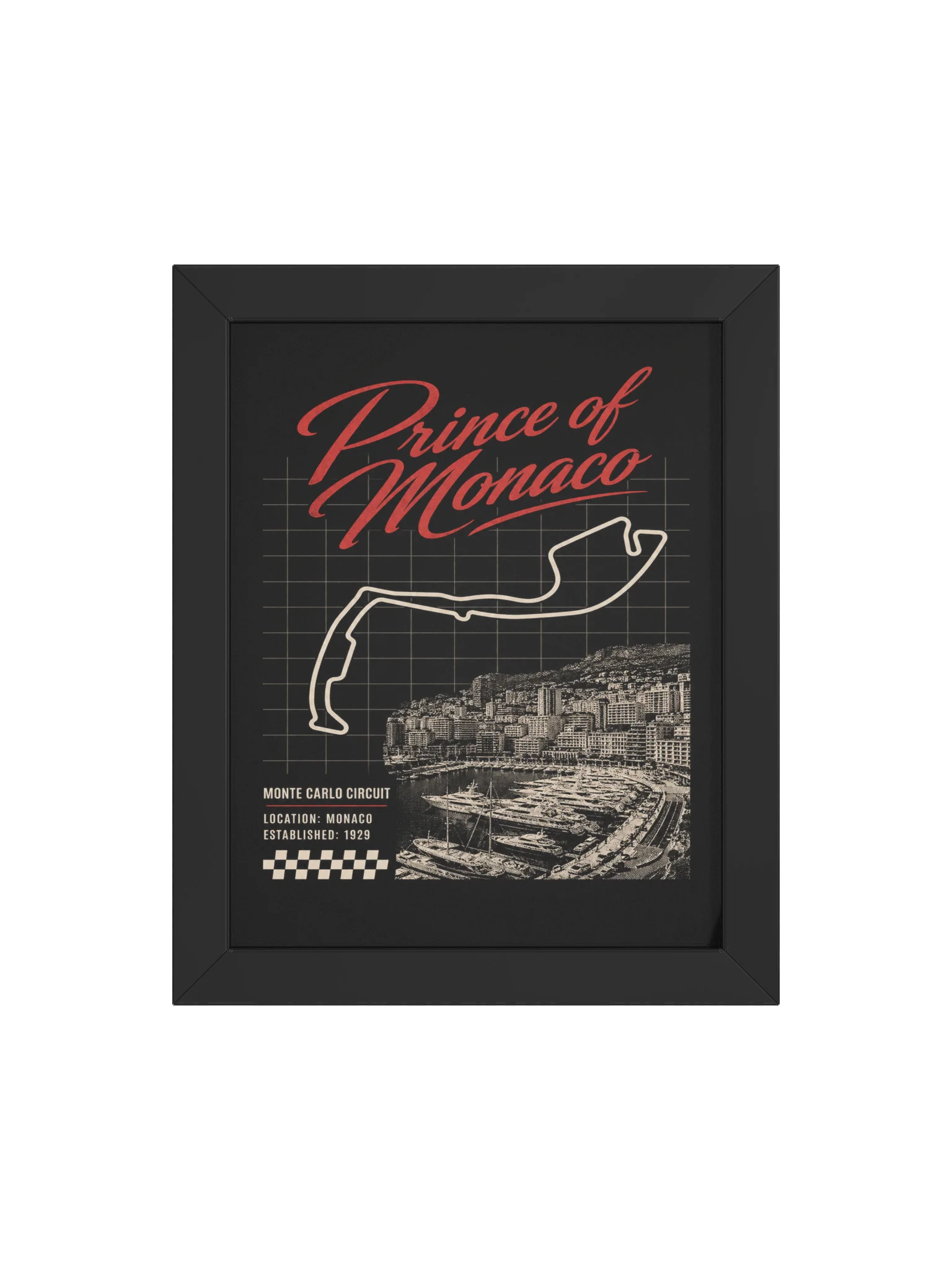 Prince of Monaco Monte Carlo Circuit Poster product image (22)