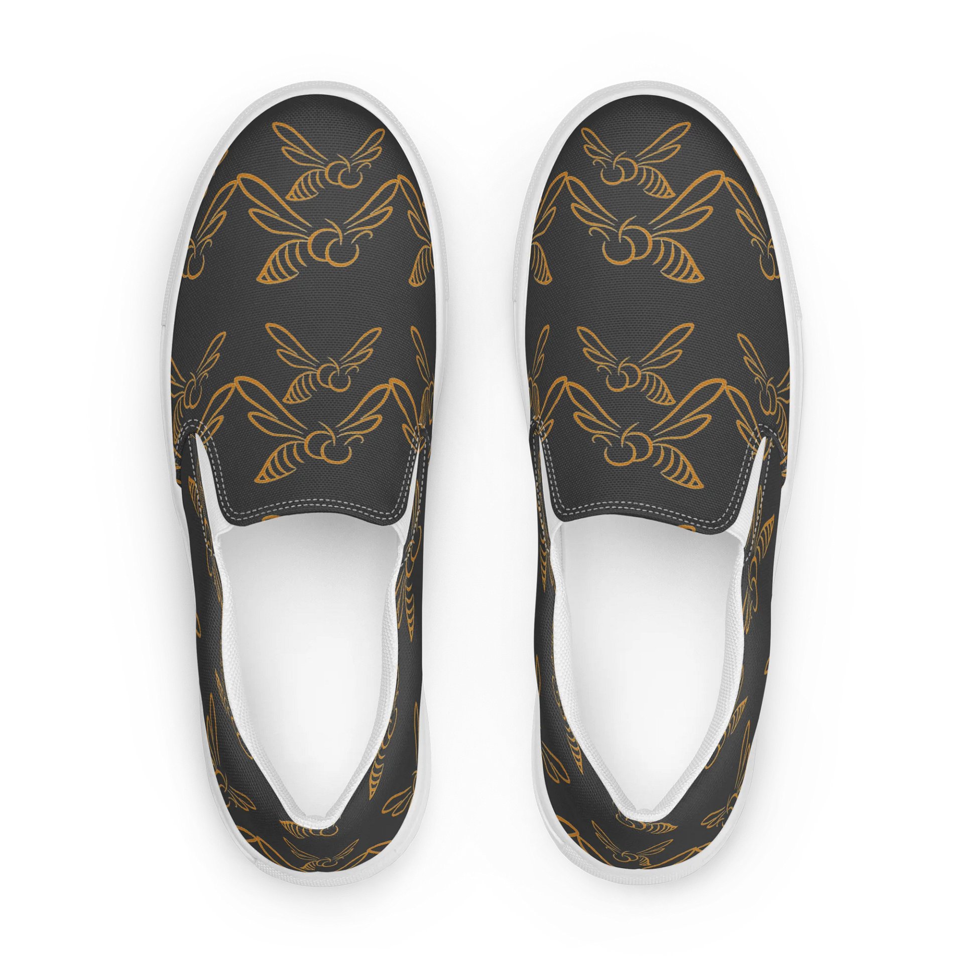 Buzzworthy Bee Print Slip-Ons product image (1)