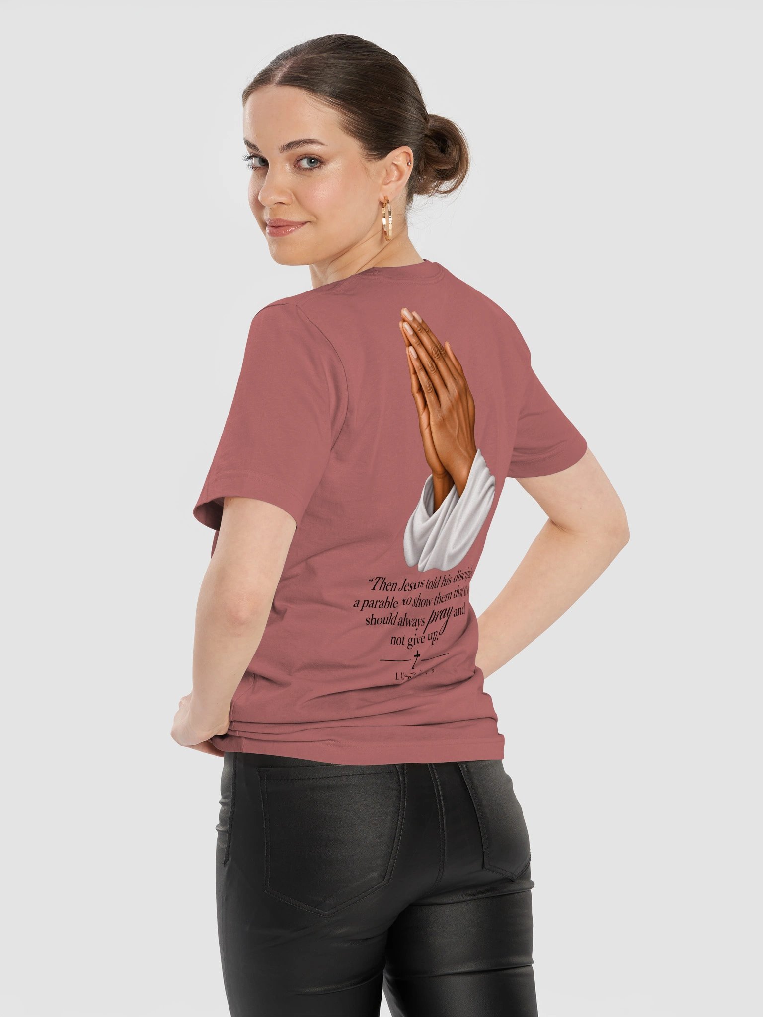 Push Pray Graphic Tee product image (12)