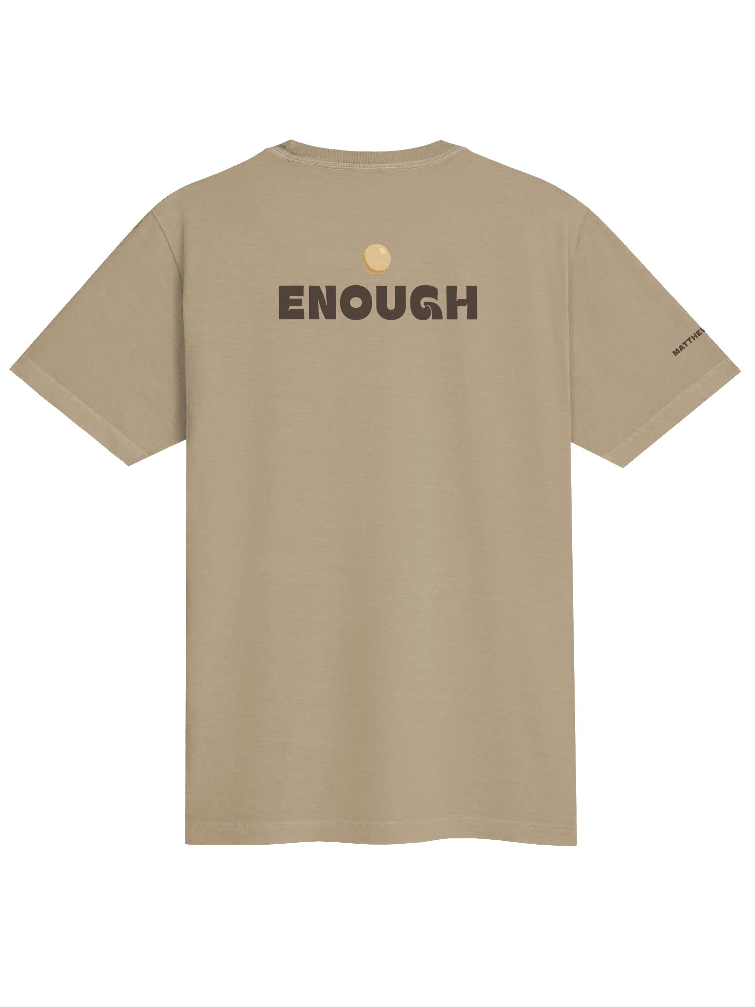 Enough – Mustard Seed Men's T-Shirt Light product image (2)