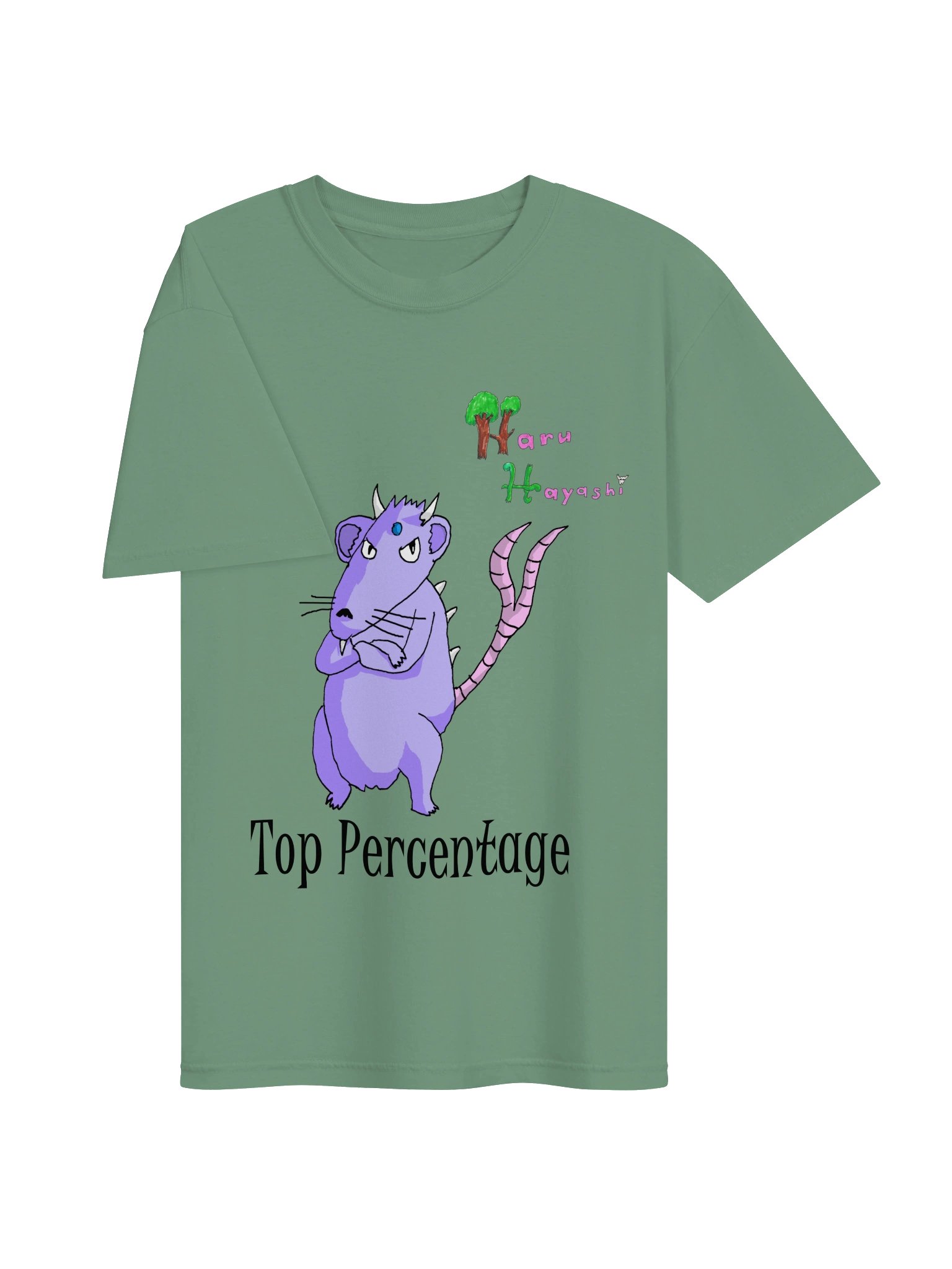 Top Percentage Rat Tee (Light) product image (3)