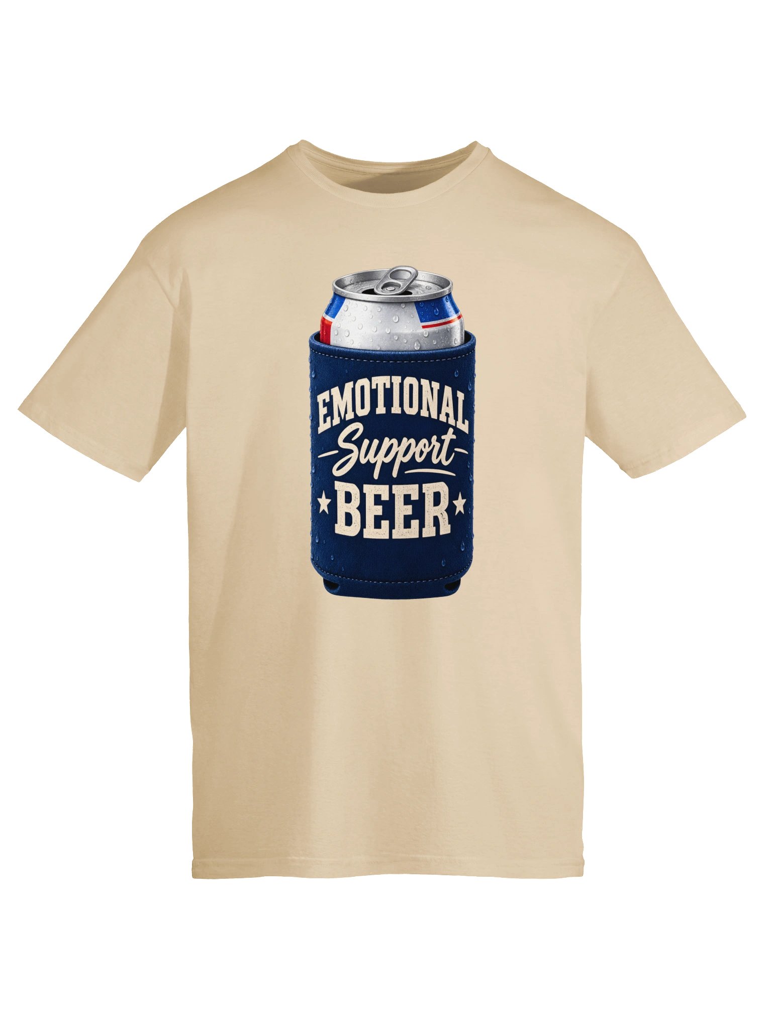 Emotional Support Beer Funny Drinking T-Shirt product image (56)