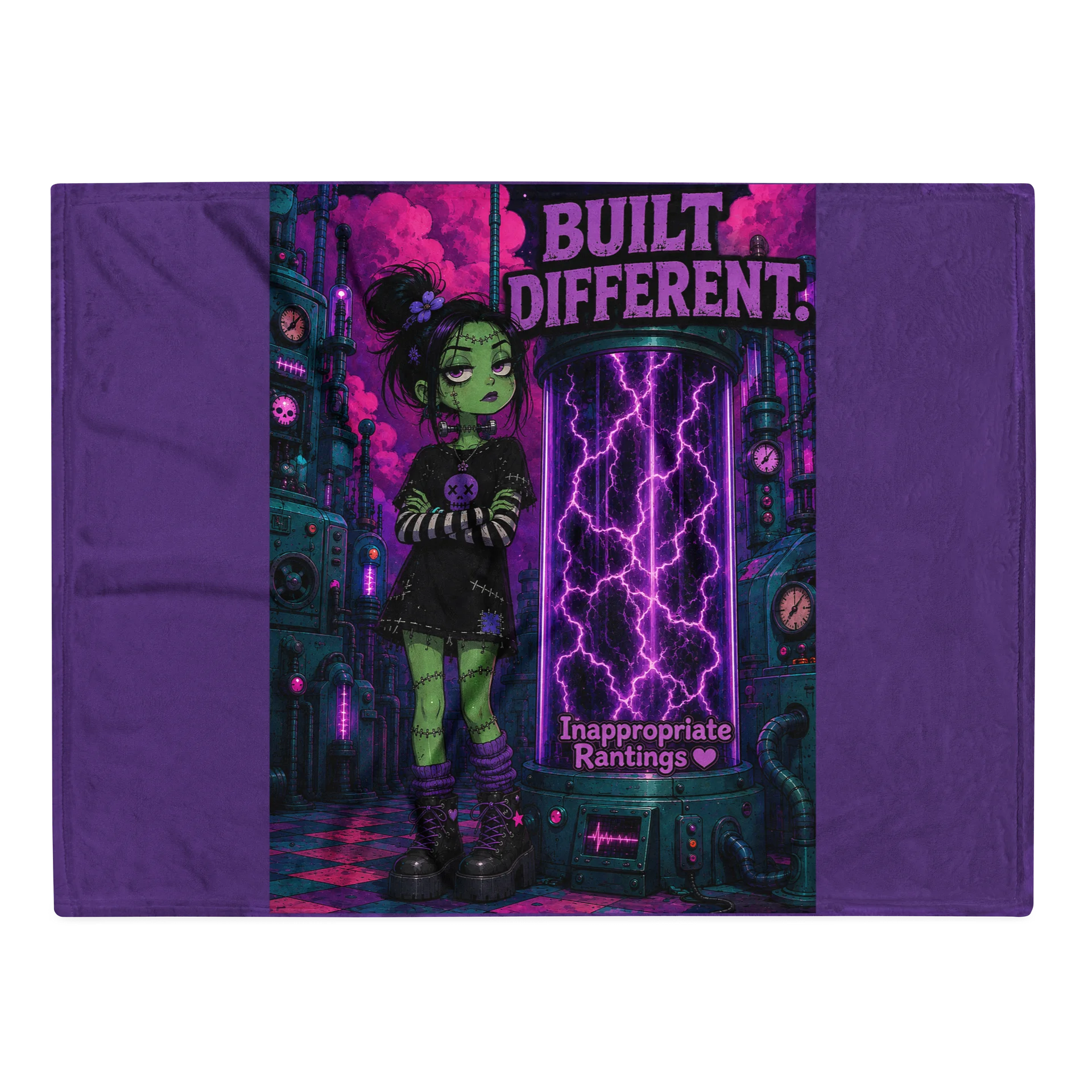 Built Different Throw Blanket product image (2)