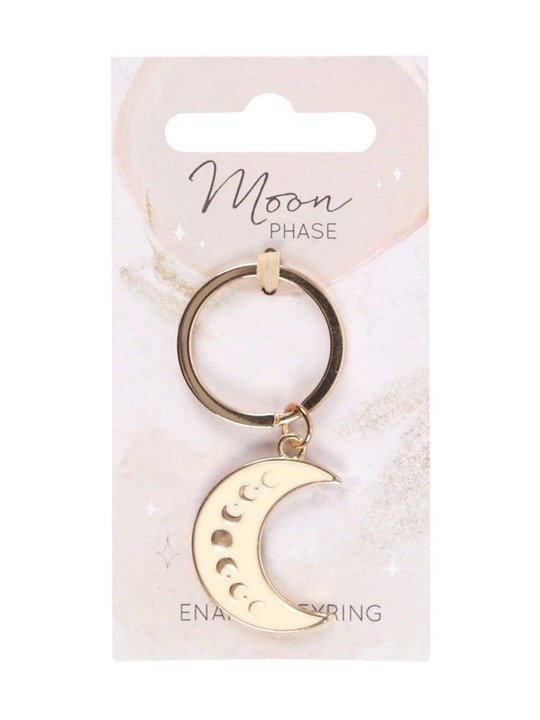 PRE-ORDER LAUNCH: Moon Phase Crescent Keyring product image (1)