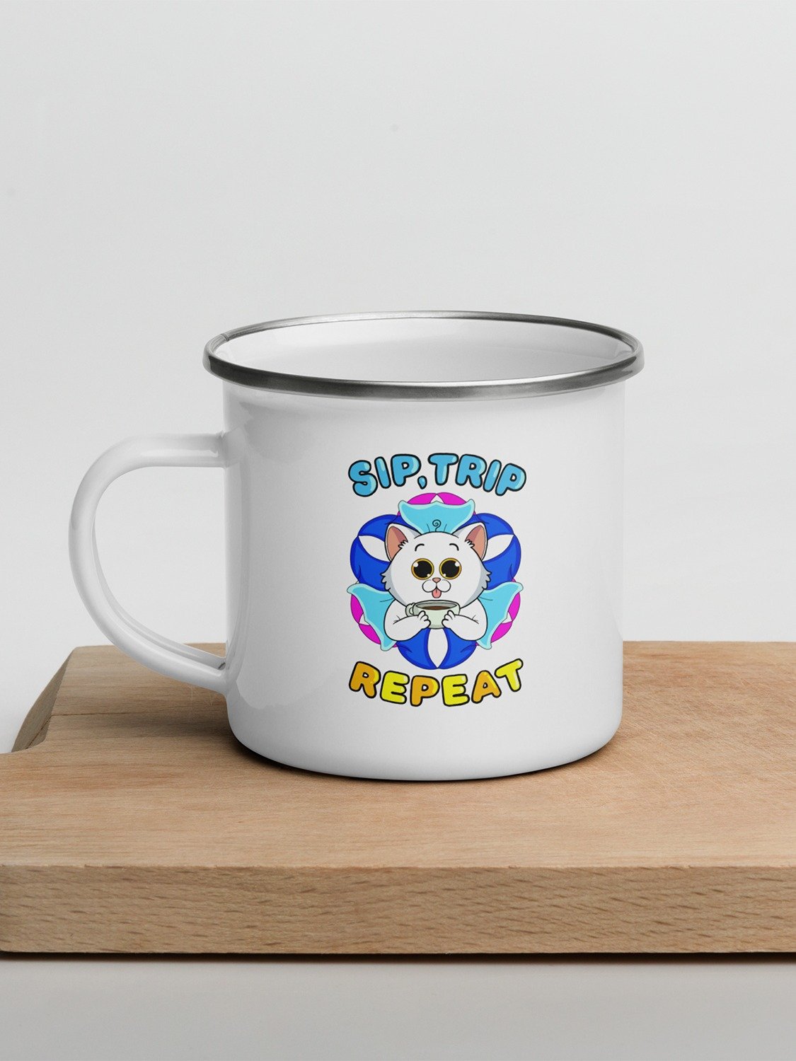 Sip, Trip, Repeat - Enamel Mug product image (3)