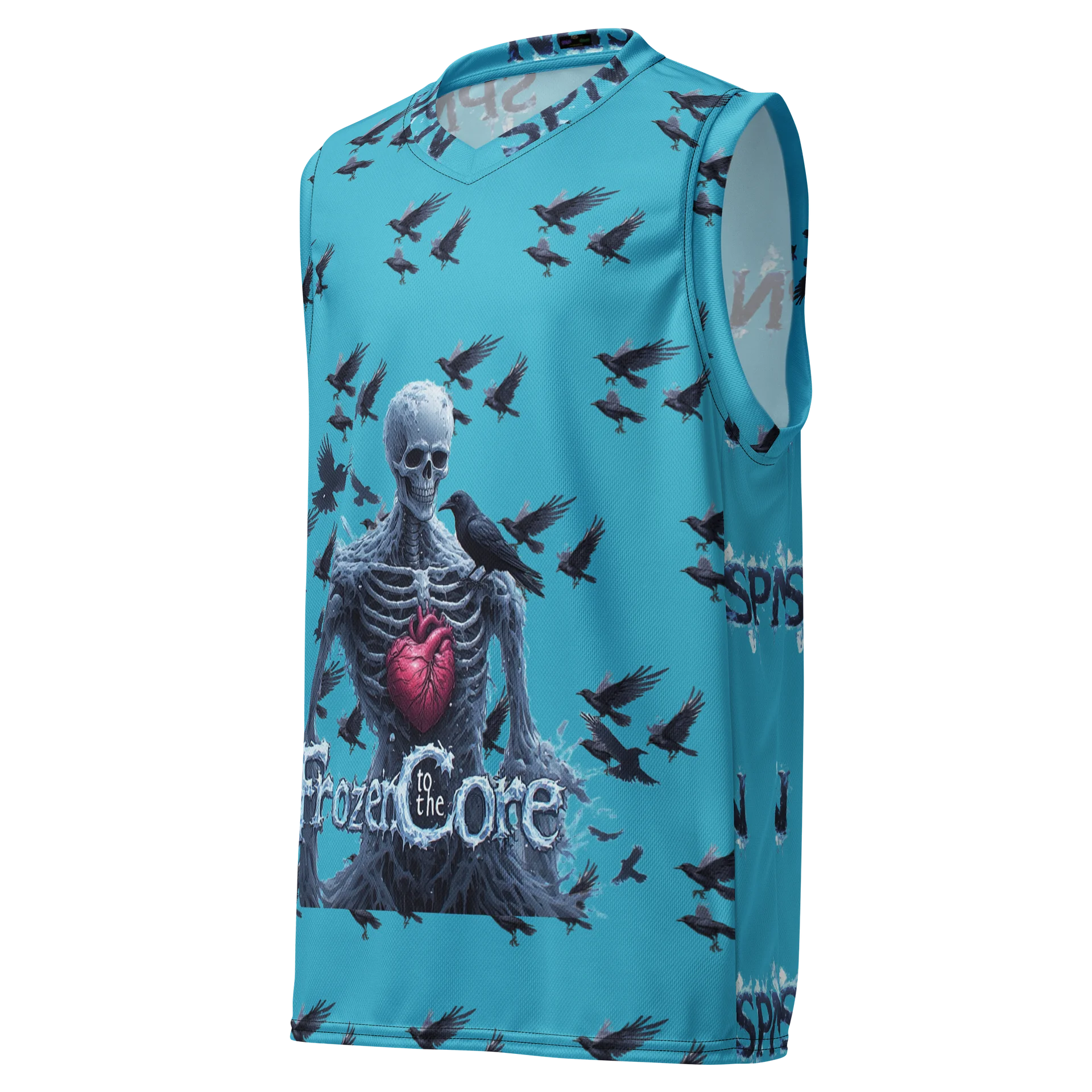 ice cold All-Over Print Basketball Jersey product image (1)