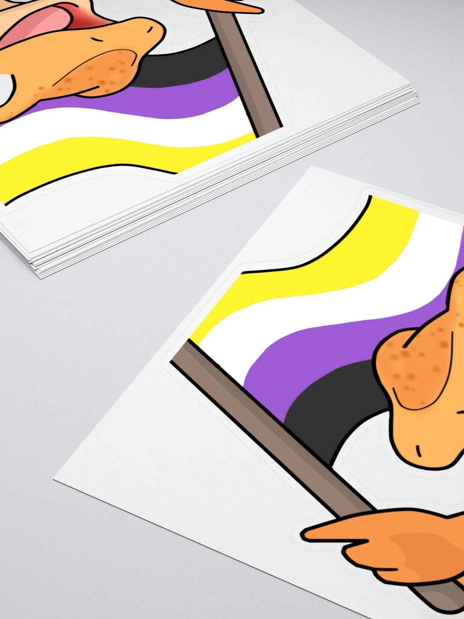 Non-Binary Pride Sticker product image (4)