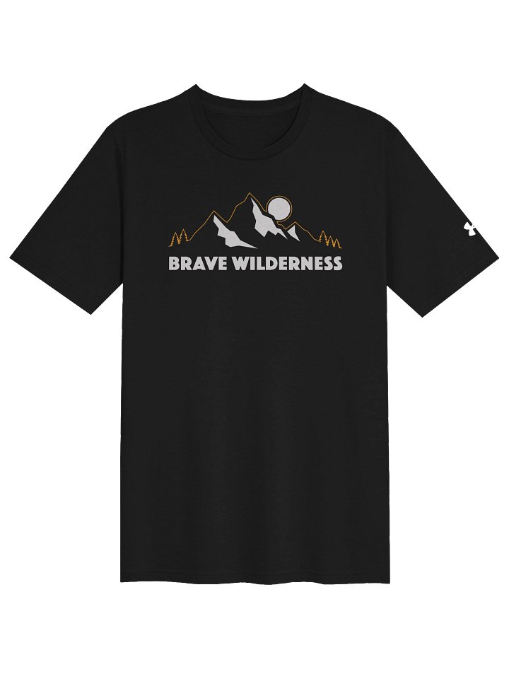 Brave Wilderness Mountain Unisex Under Armor T-Shirt product image (1)