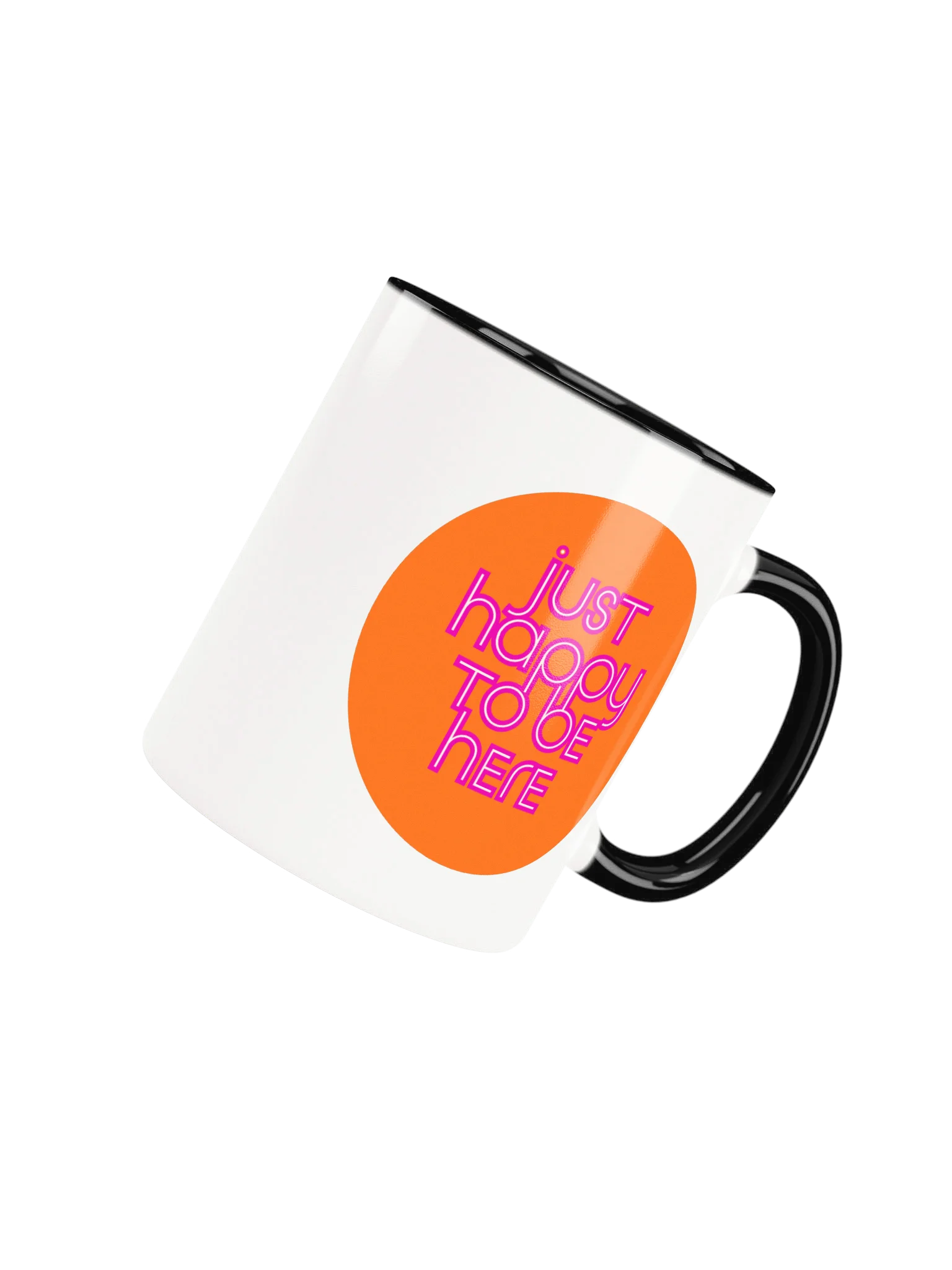 'just happy to be here' mug | two sizes product image (4)