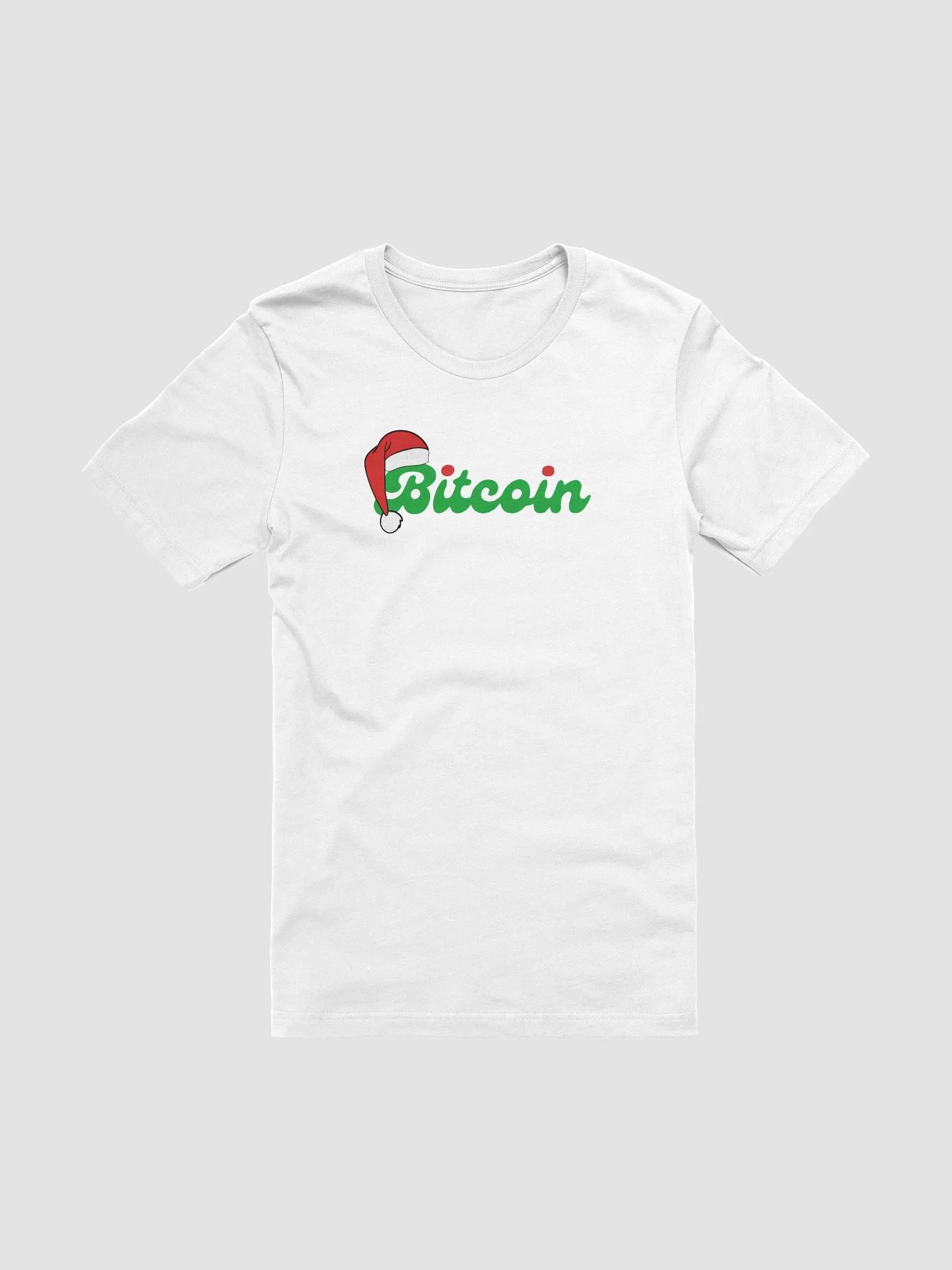 Santa Hat Bitcoin T-Shirt product image (620)