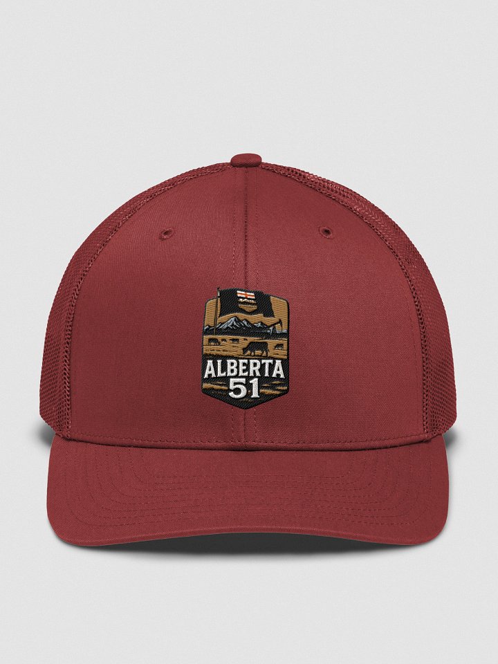 ALBERTA 51 FLAG TRUCKER HAT product image (1)