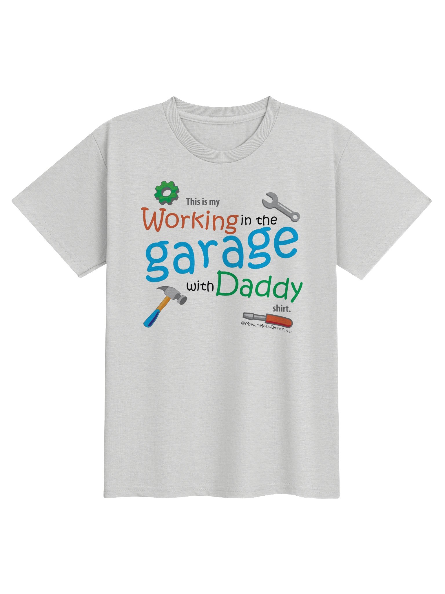 Working in the Garage with Daddy Shirt product image (1)