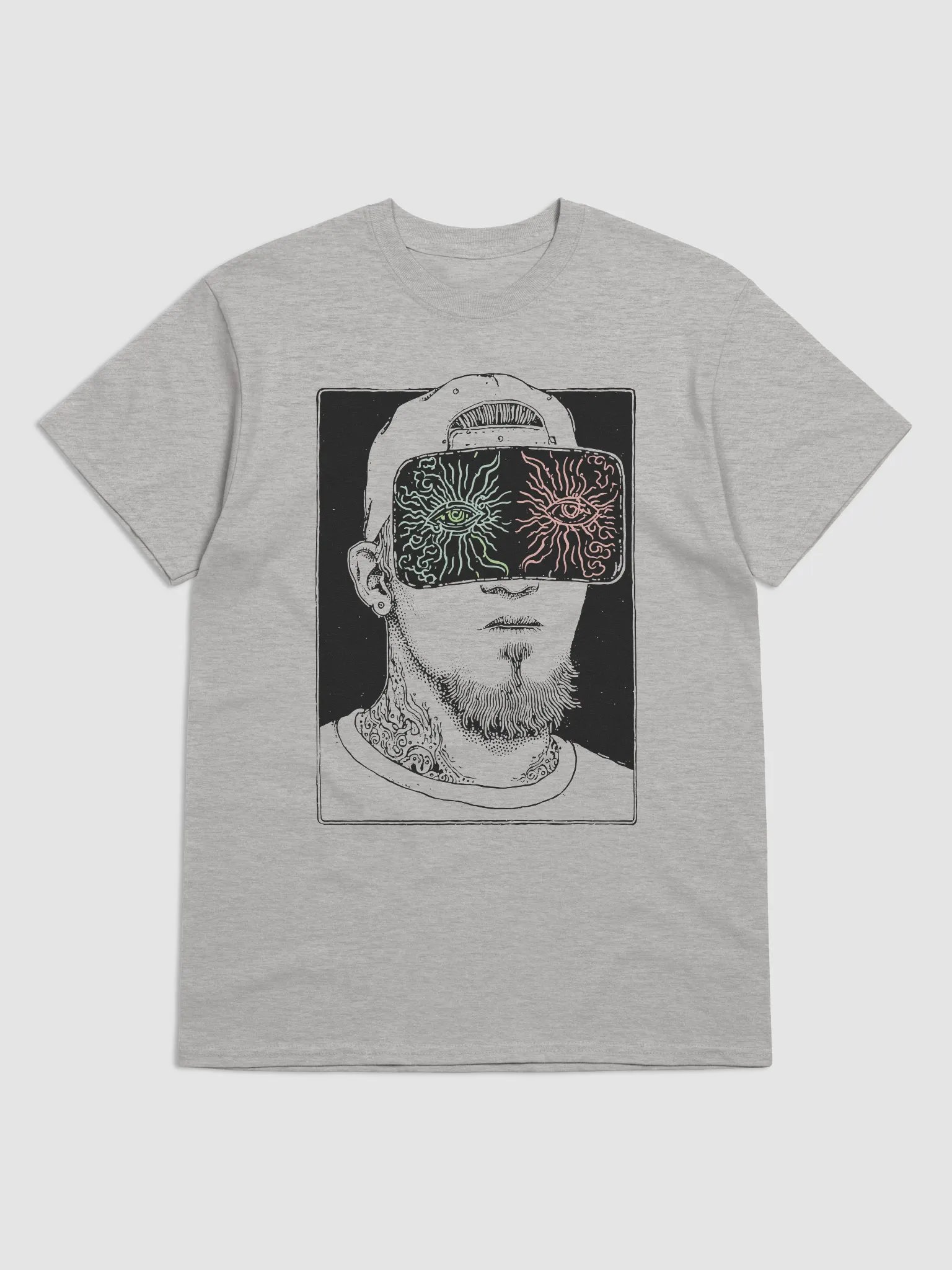 Ethereal Visionary Eyes Unisex T-Shirt product image (2)