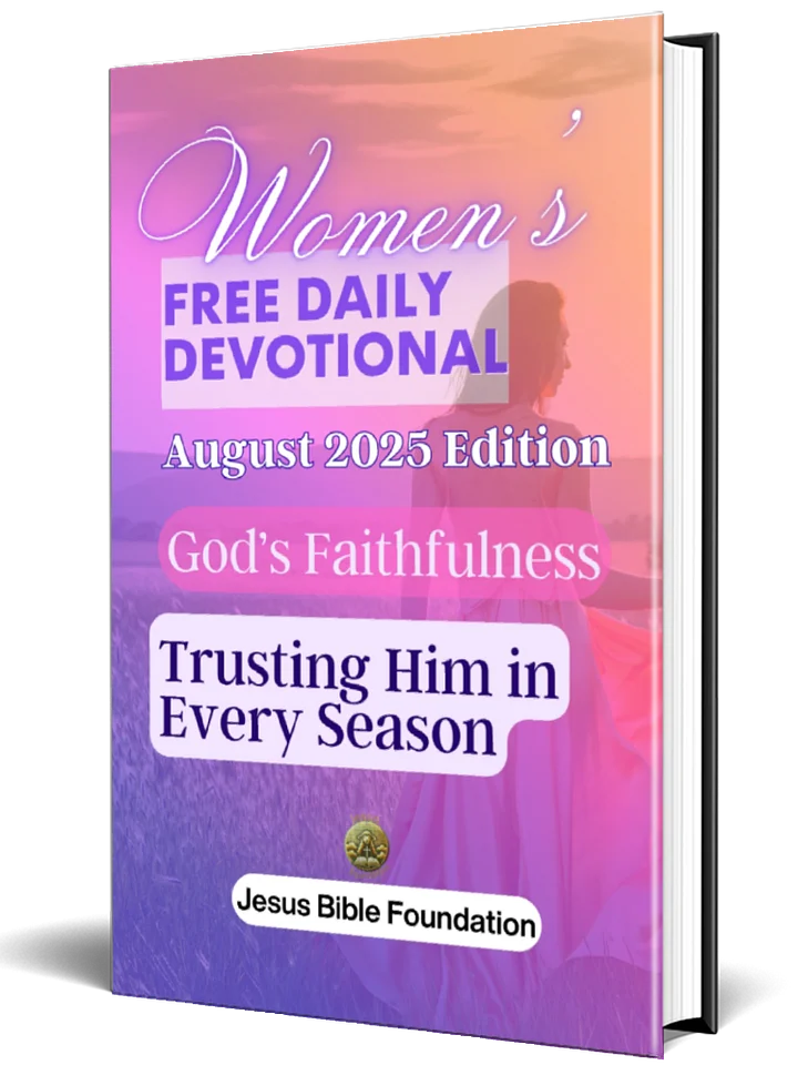 Women’s Free Daily Devotional August 2025 Edition: God’s Faithfulness: Trusting Him in Every Season product image (1)