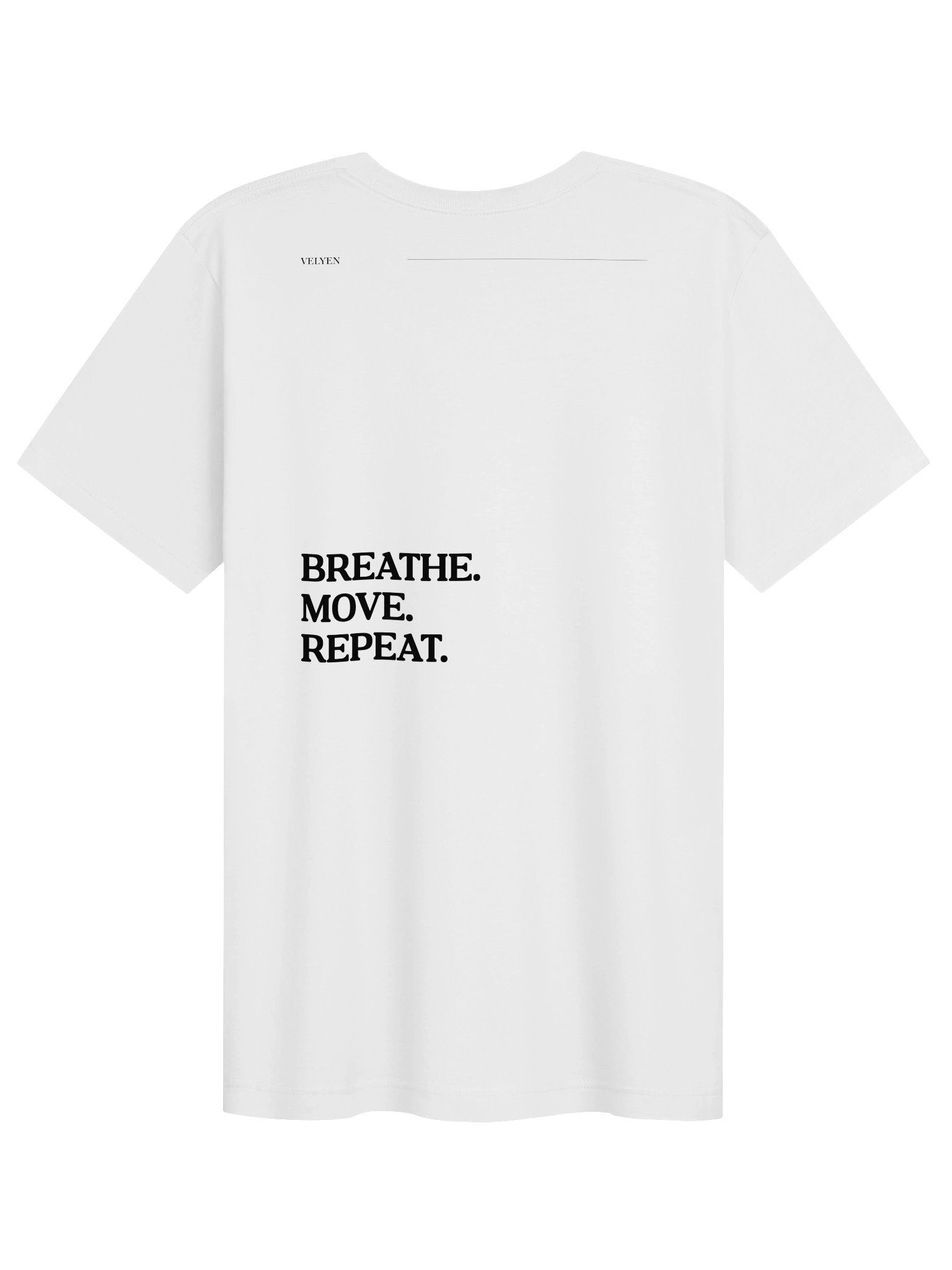Velyen Breathe Move Repeat Unisex T-Shirt product image (2)