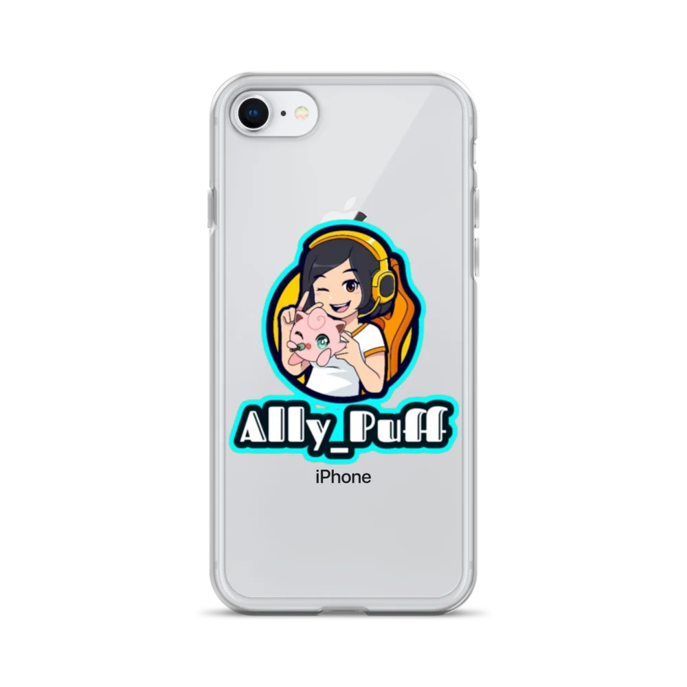 Ally_Puff iPhone Clear Case product image (1)