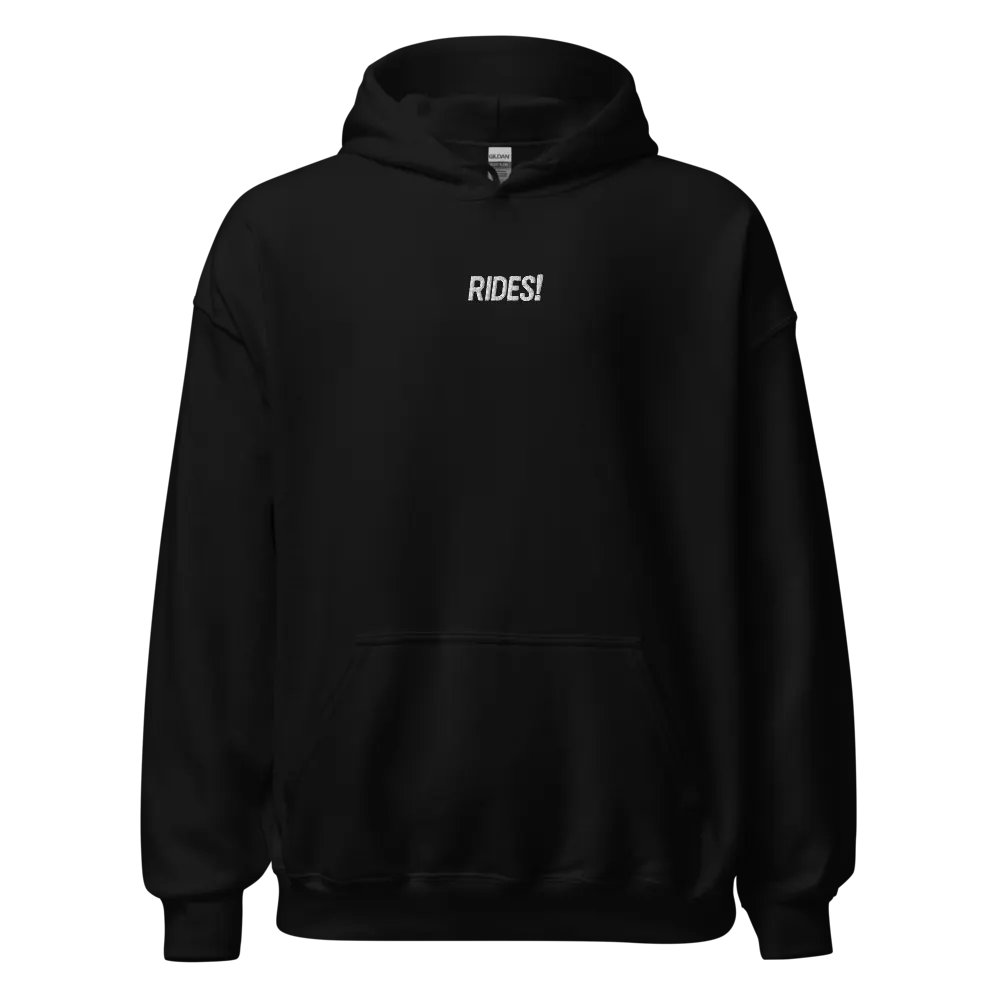 Rides With FYA Logo On Back Hoodie product image (1)