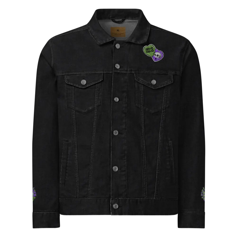 Lonely Hearts Denim Jacket (Embroidered) product image (1)