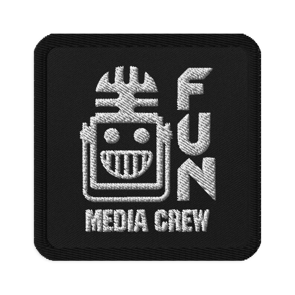 FUN Media Crew Embroidered Patch product image (1)