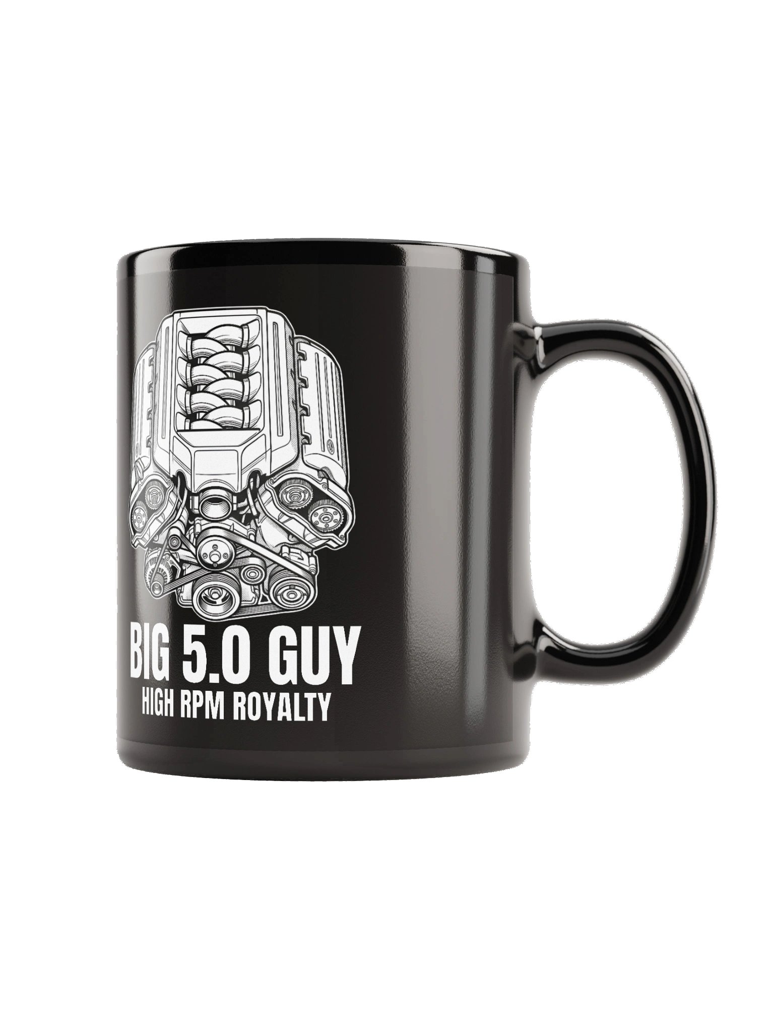 BIG 5.0 GUY — "High RPM Royalty" Ceramic Mug product image (6)