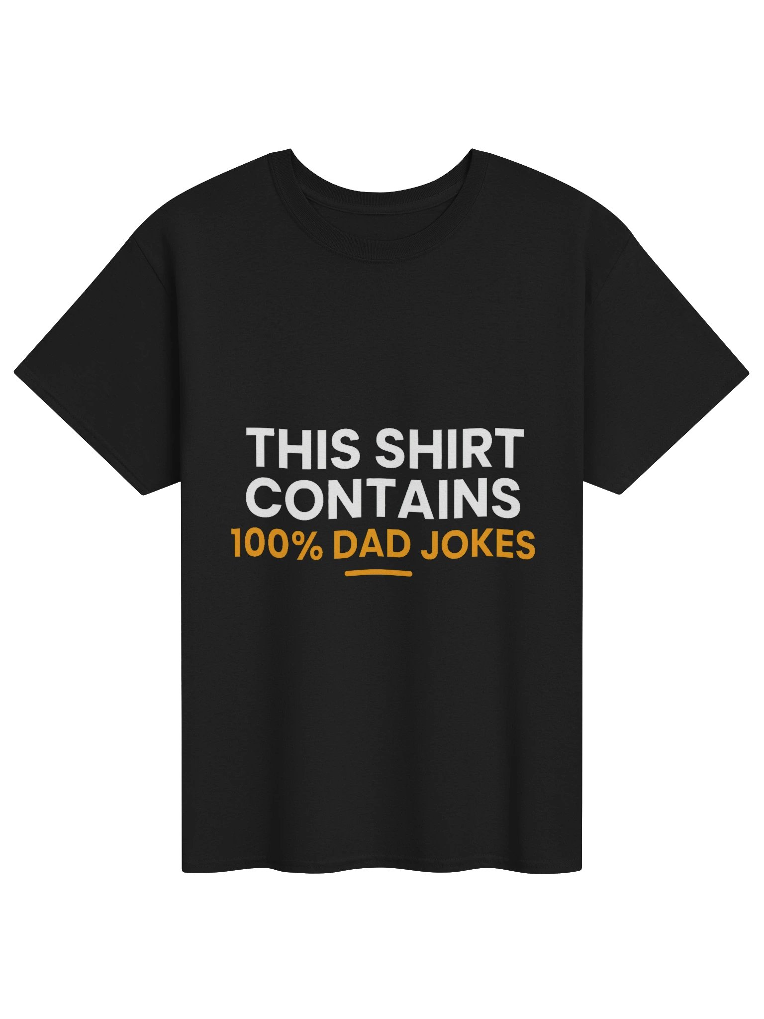 100% Dad Jokes – Funny Dad Joke Shirt product image (1)